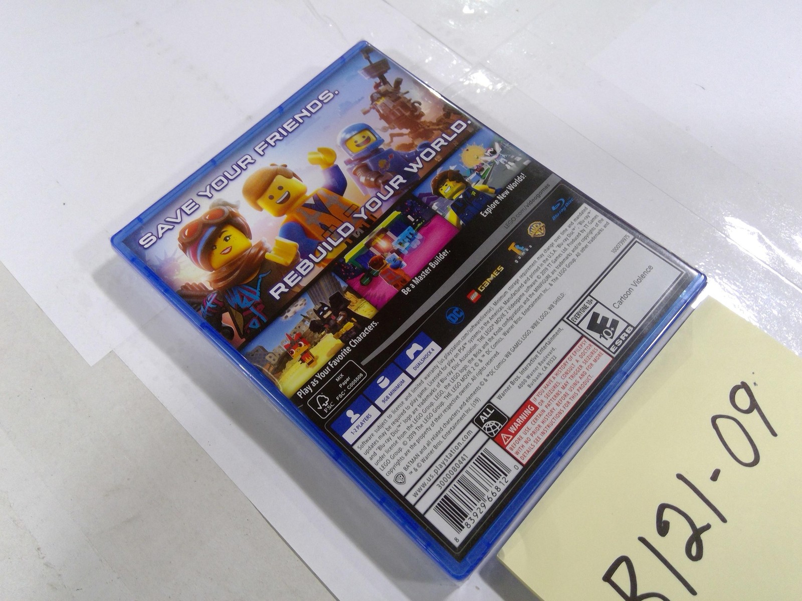The LEGO Movie 2 Videogame PS4 Game New Sealed WB Games E10+ Family Kids Action