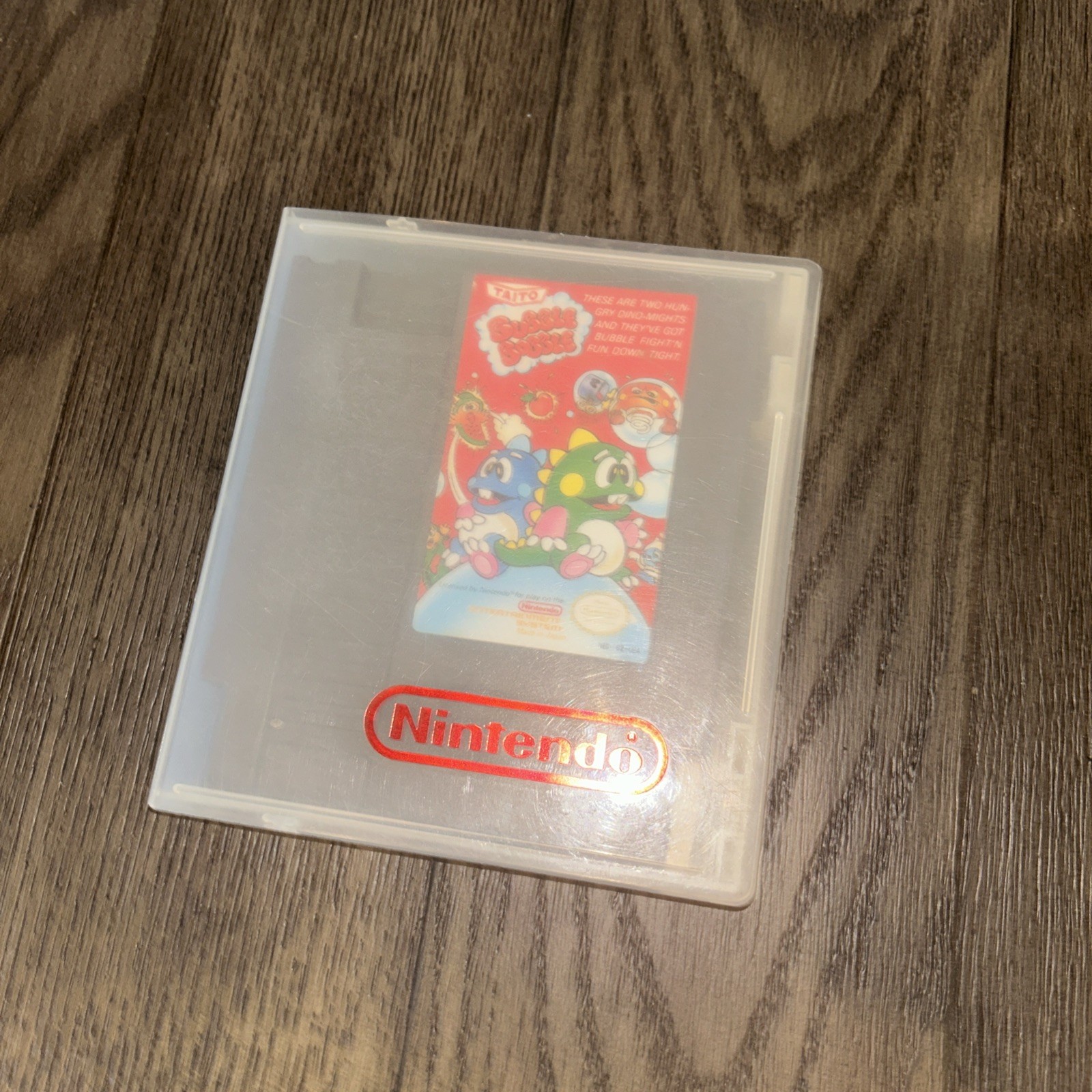 Bubble Bobble Nintendo NES 1988 Tested Cartridge, Manual, Case