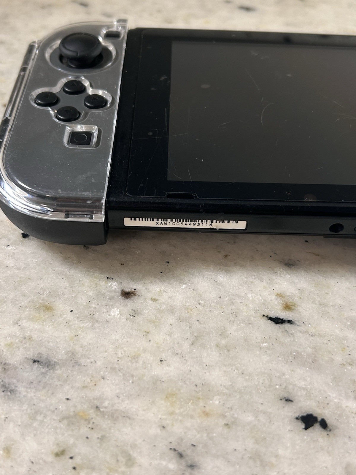 Nintendo Switch HAC-001 Gray Console w/ OEM Charger Tested Working