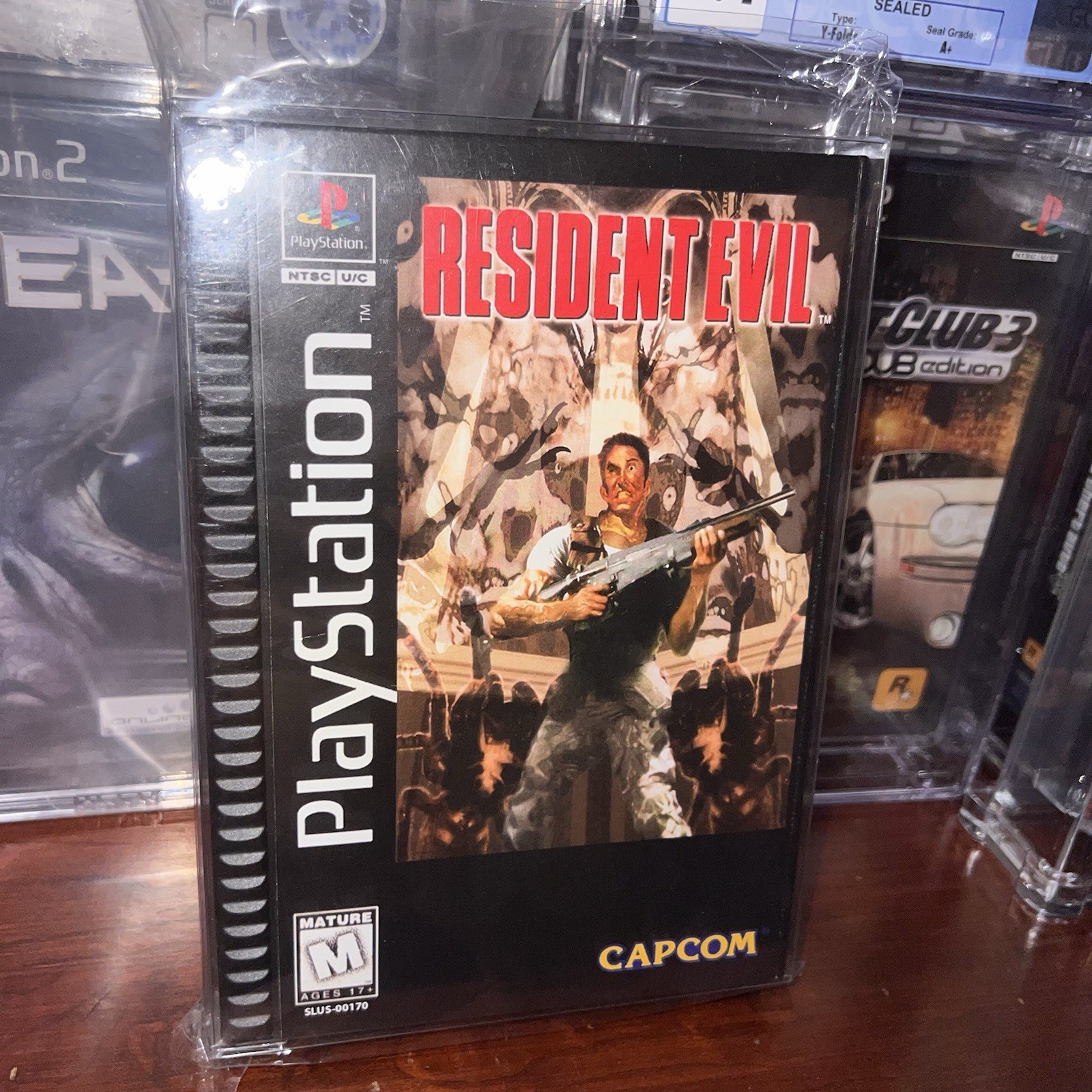 Remake l‼️Of The Resident Evil 1996 Long Box With Manual! ‼️Read ‼️🔥💎🍀🔥