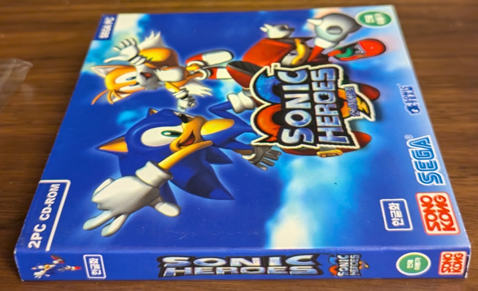 Sonic Heroes KOREAN PC Version NEW Unofficial? SonoKong SEGA 2005 Hedgehog Korea