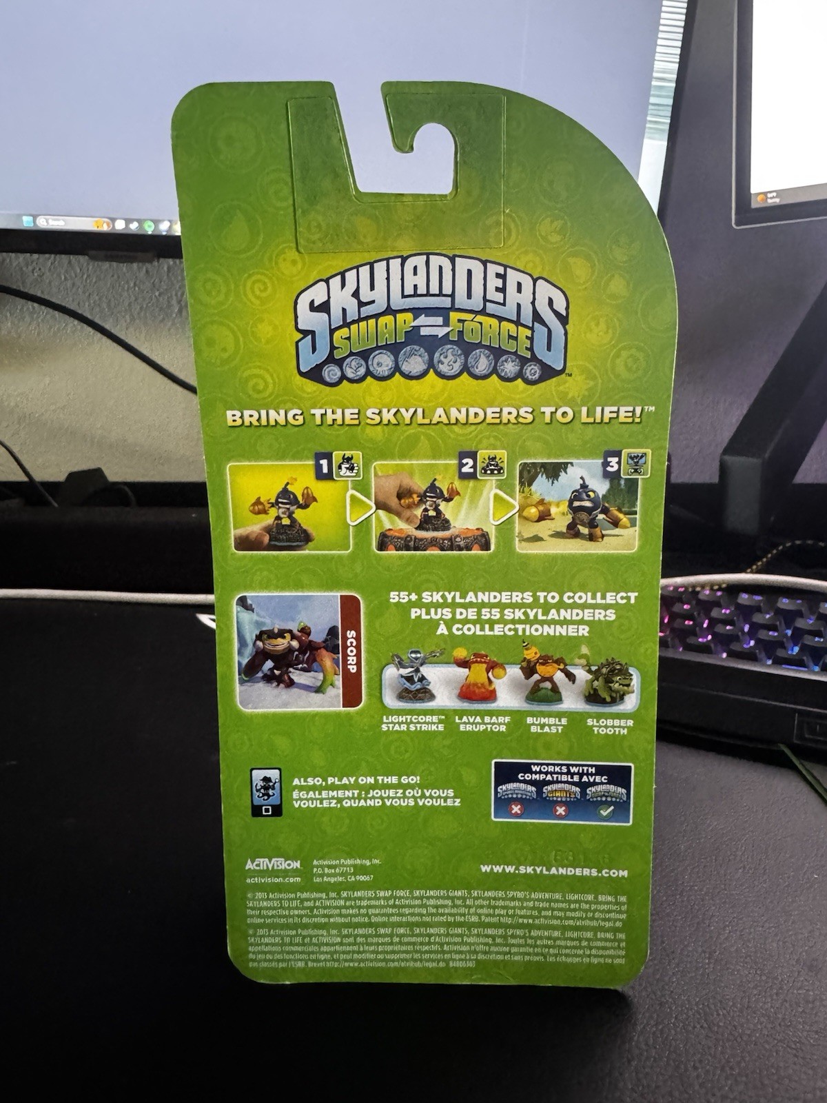 Skylanders Swap Force Scorp