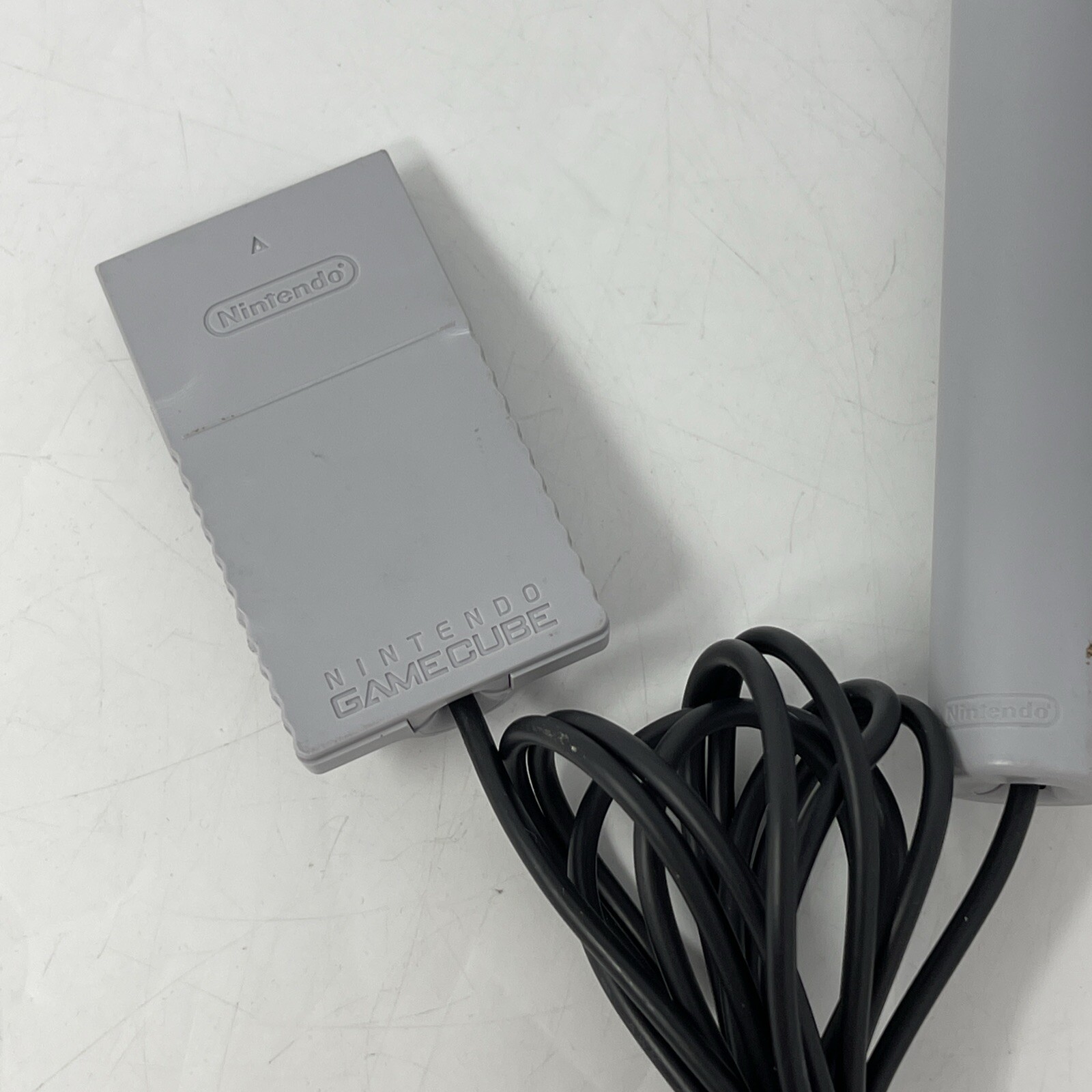 Official Nintendo GameCube Microphone Mic OEM DOL-022 Gray Tested Game Cube