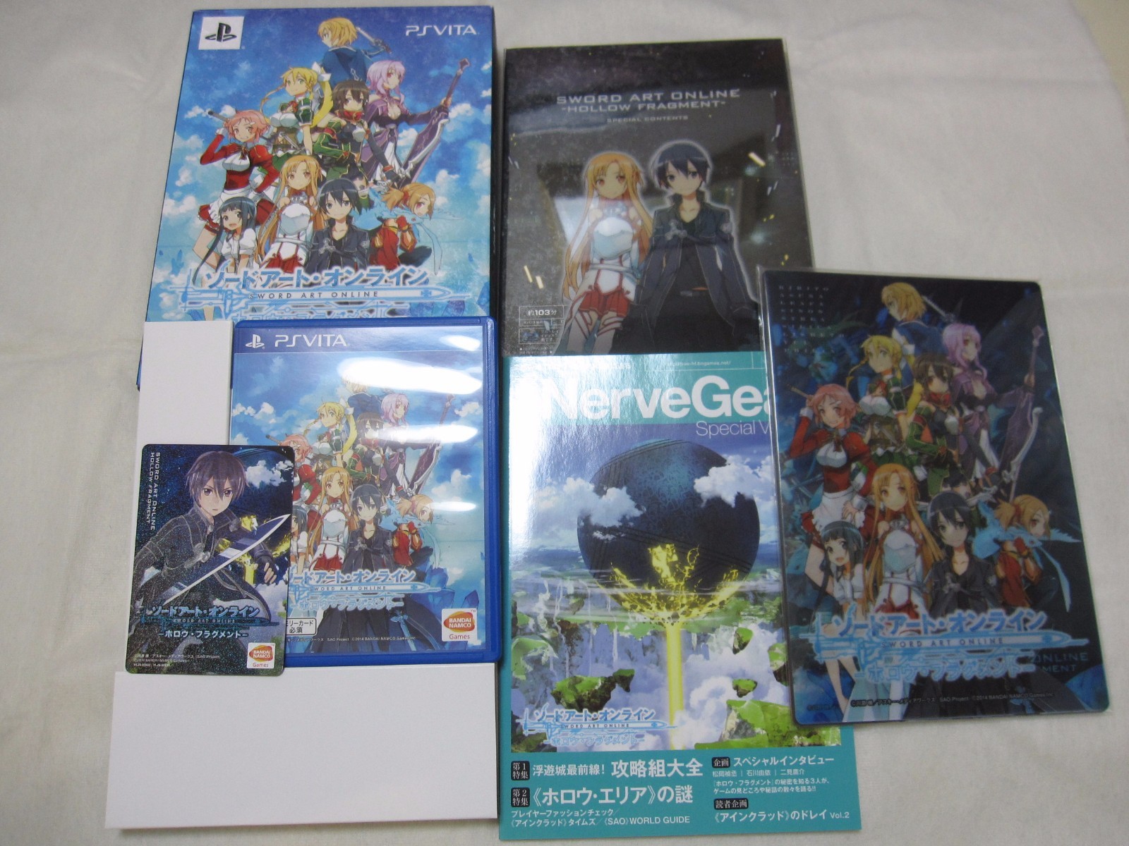 7-14 Days to USA. Vita Sword Art Online Hollow Fragment. First Limit BOX Edition