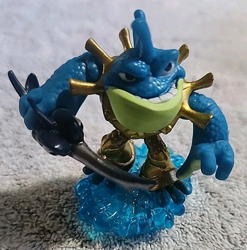 Lot Of 6 Skylanders Figures, Riptidex2, Scorp, Star Strike, Smash Hit & Sprocket