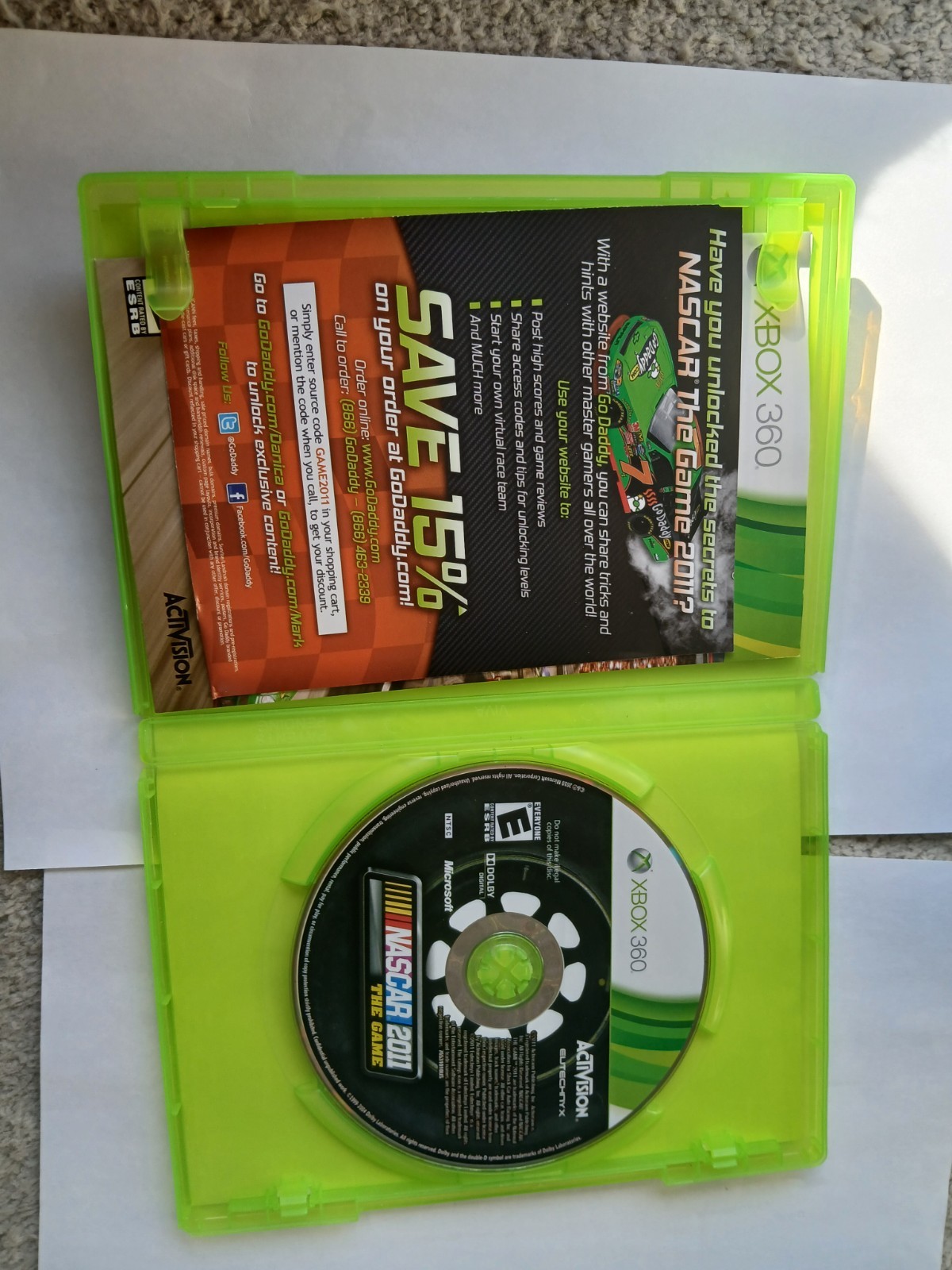Nascar 2011: The Game – Microsoft Xbox 360