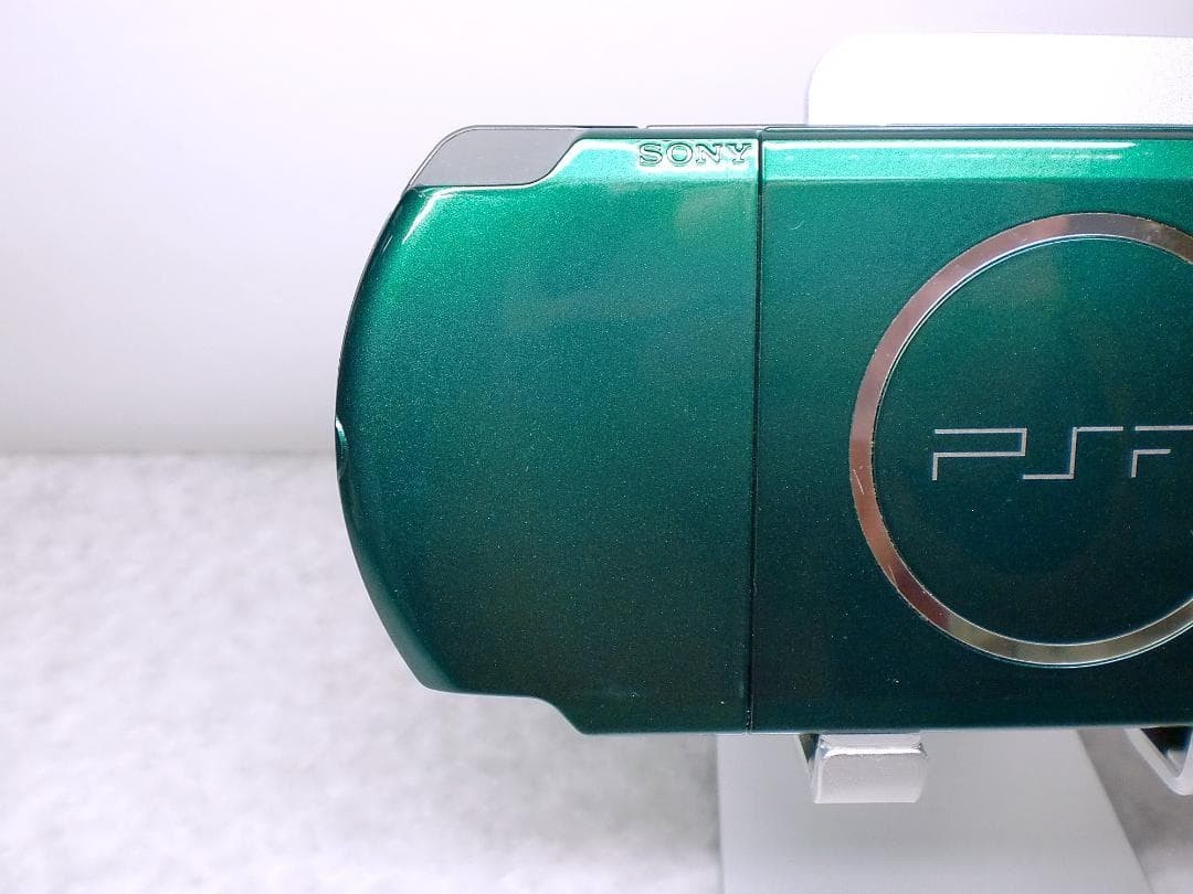 Sony PSP-3000 PSP 3000 Console Spirited Green SG Working Tested English language