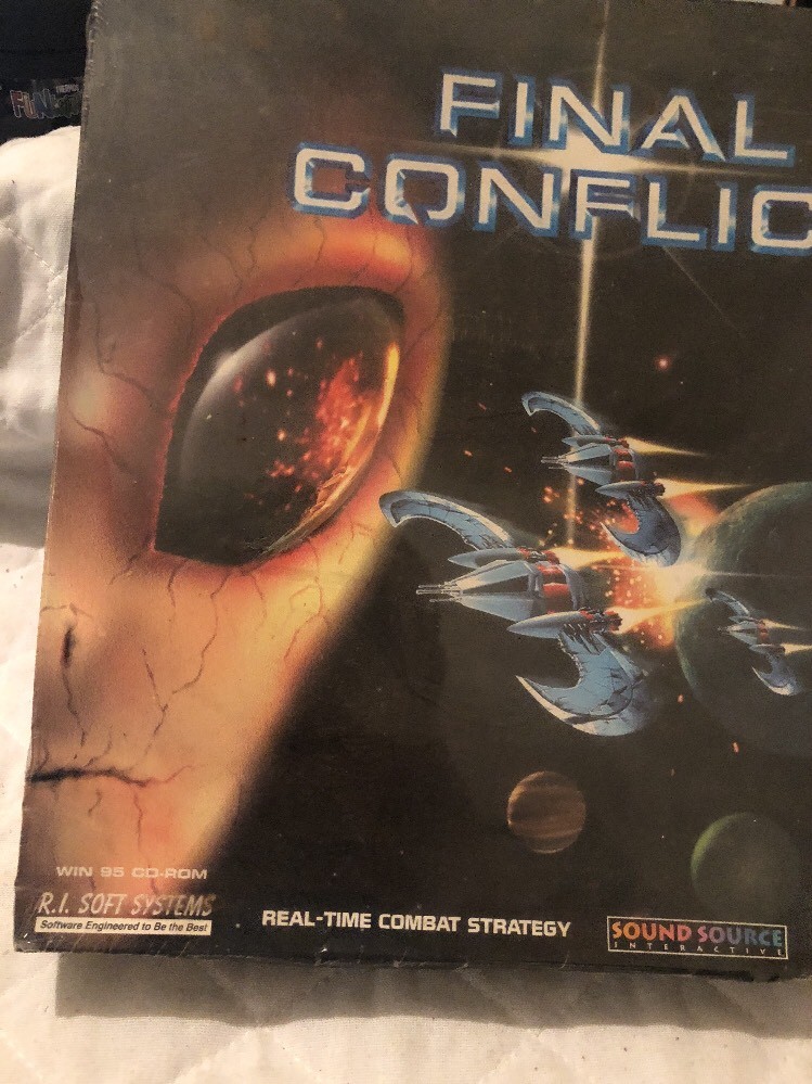 Final Conflict PC CD-ROM Sound Source Interactive R. I. Soft for Windows 95 RTS