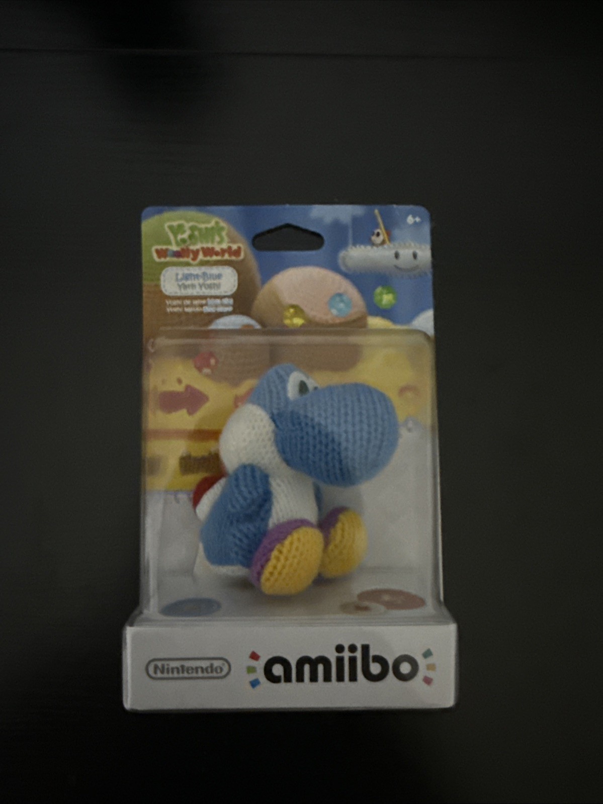 Yarn Yoshi Amiibo Lot Set x3 Light Blue Green Pink Nintendo Yoshi’s Woolly World