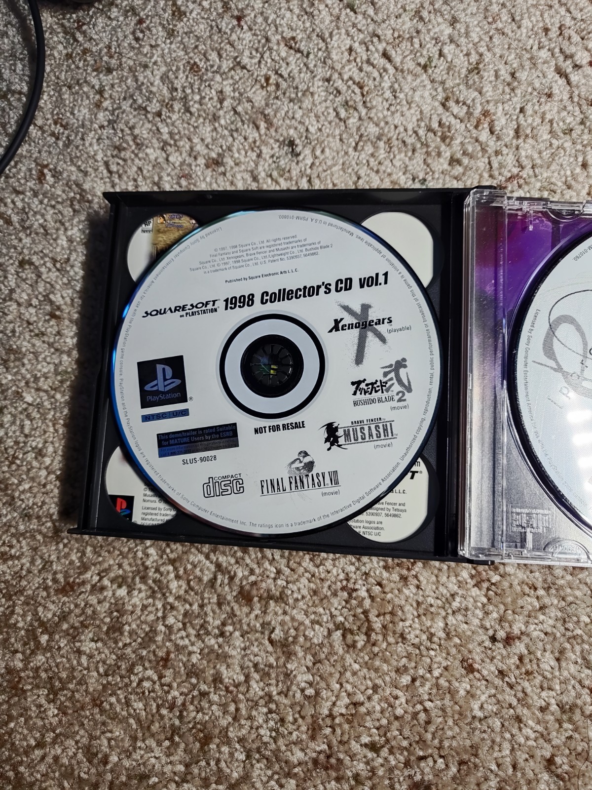 Parasite Eve (Sony PlayStation 1, 1998) Complete