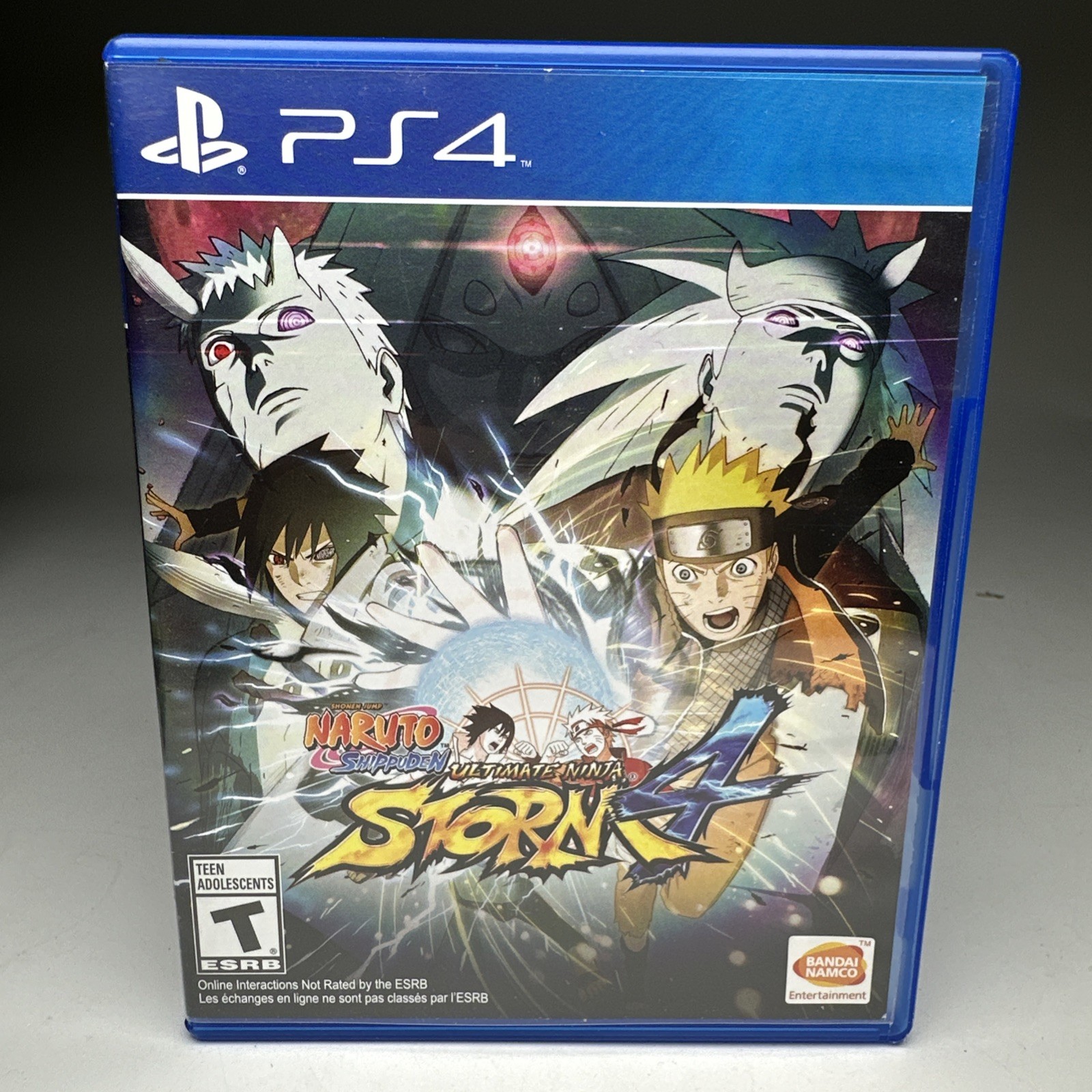 Naruto Shippuden Ultimate Ninja Storm 4 (Sony PlayStation 4 PS4, 2016)