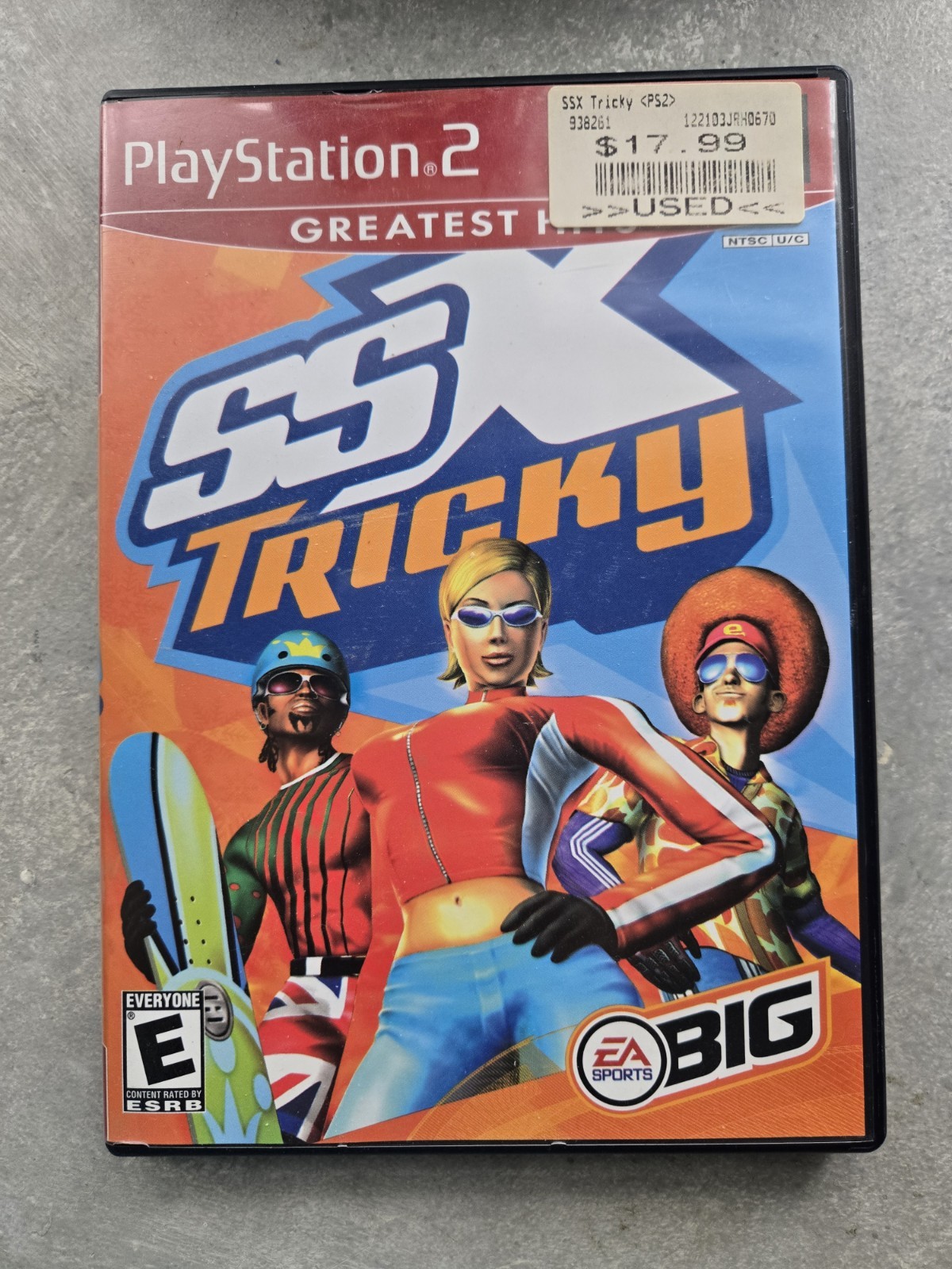 SSX Tricky – Greatest Hits (Sony PlayStation 2, 2002)