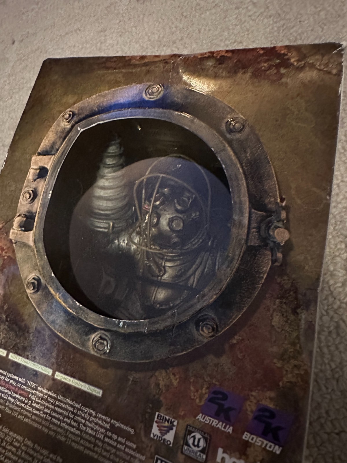 BioShock Limited Edition – Xbox 360 – Box with Big Daddy Figure only