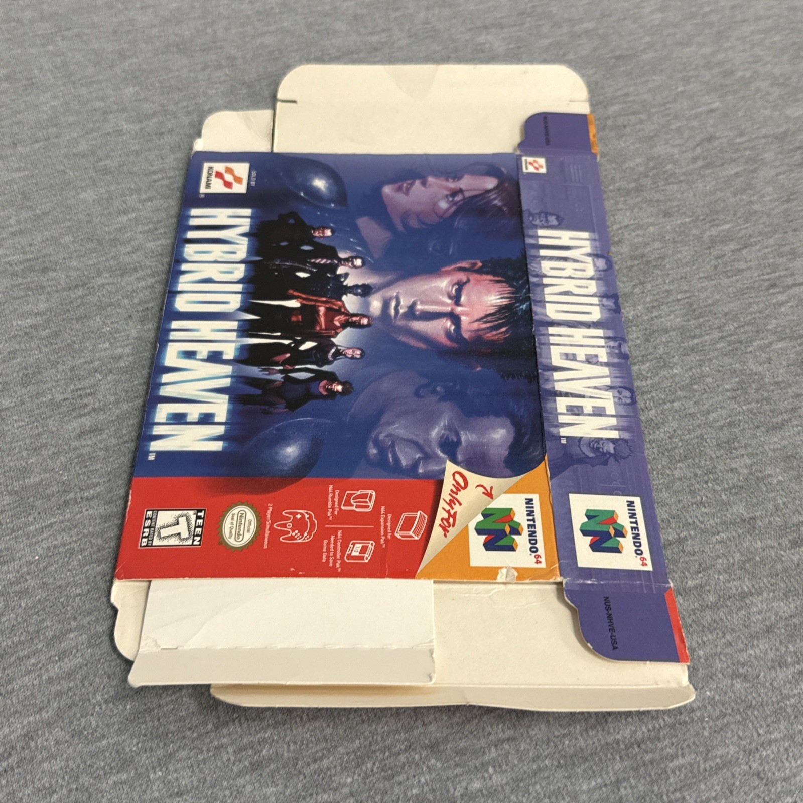 Hybrid Heaven (Nintendo 64, 1999) N64 [Box Only]