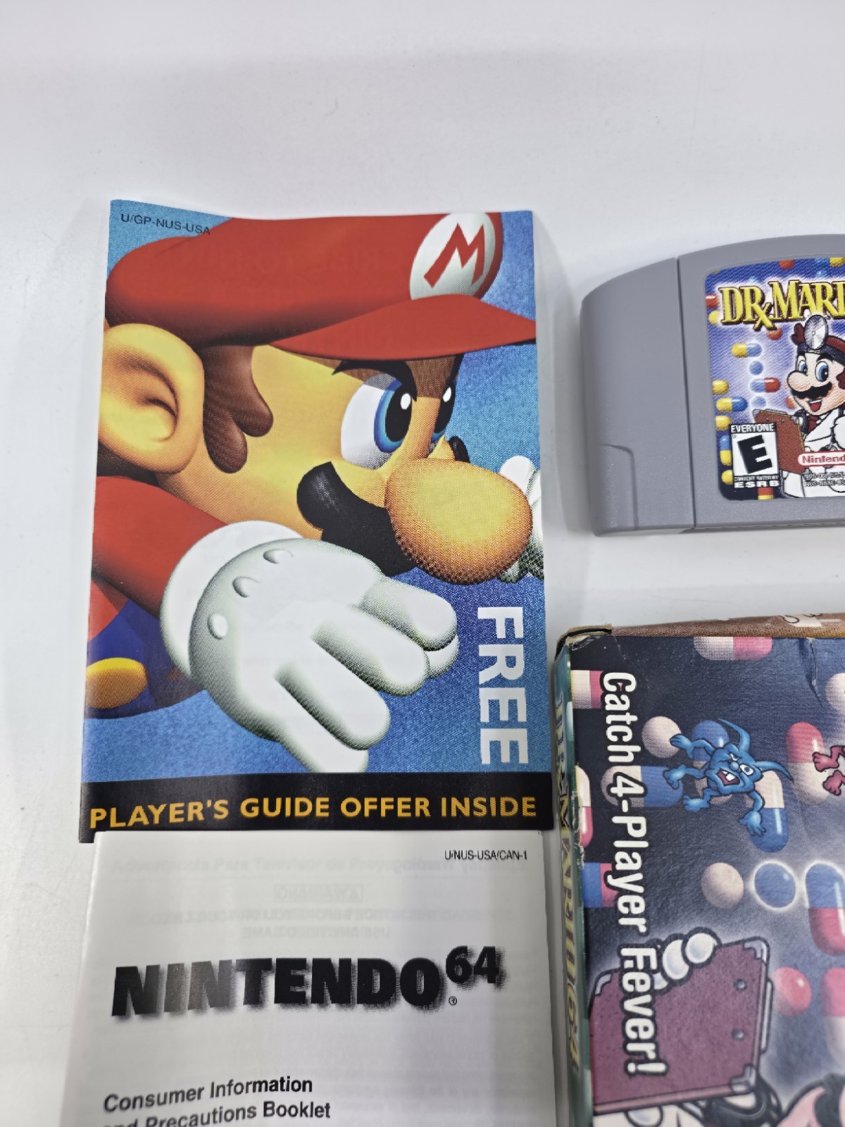 Dr. Mario 64 Nintendo 64 N64 Complete In Box CIB Authentic Tested