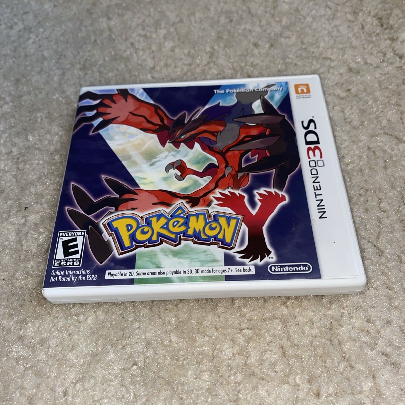 Pokemon Y (Nintendo 3DS, 2013)