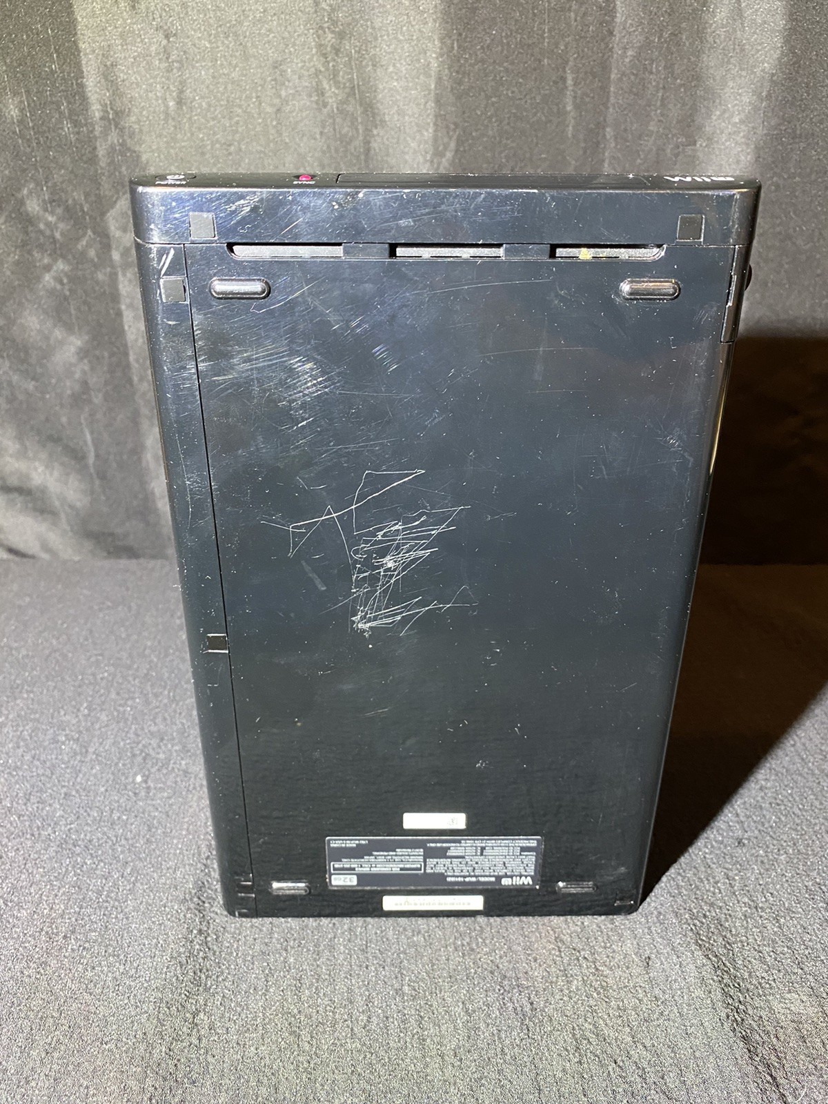 Nintendo Wii 32GB Home Console – Black =PARTS, REPAIR ONLY =