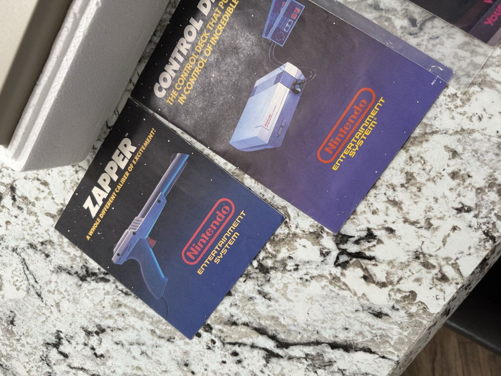 Nintendo NES Action Set Home Console- Complete In Box