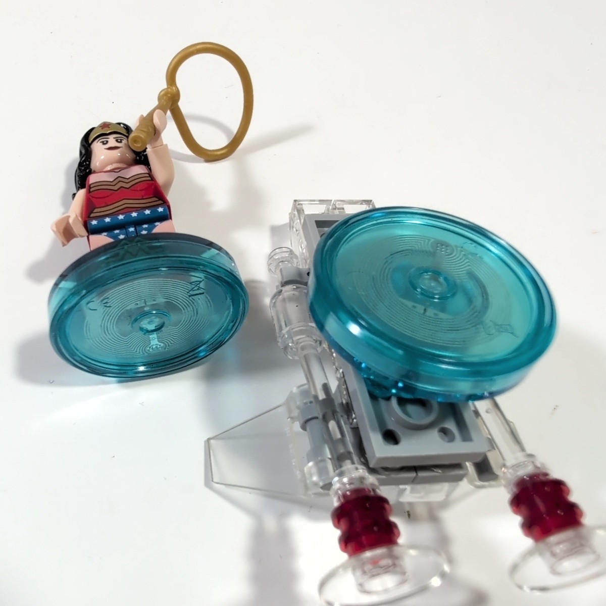 LEGO Dimensions DC Wonder Woman & Invisible Jet Fun Pack, UNTESTED, SOLD AS IS