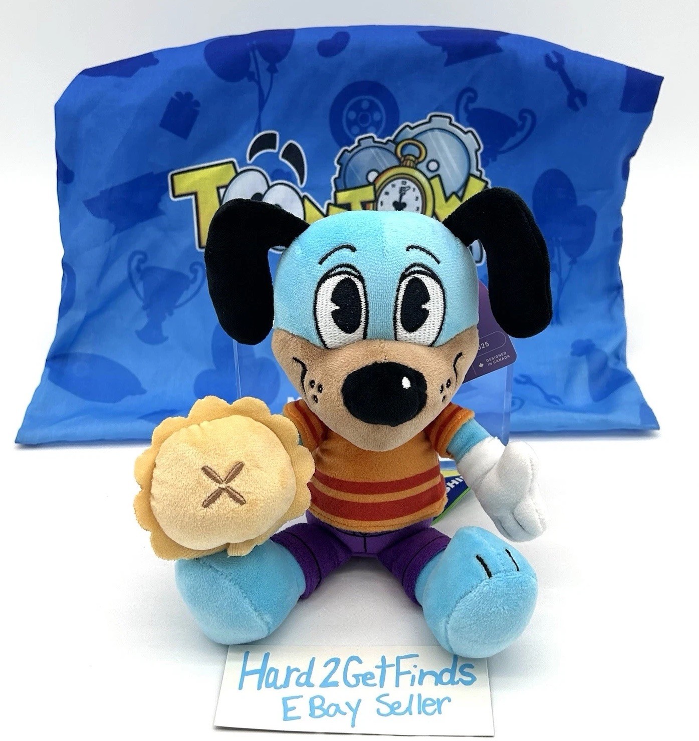 Makeship Flippy Plush Toontown Rewritten Game Disney Dog Limited Edition NWT