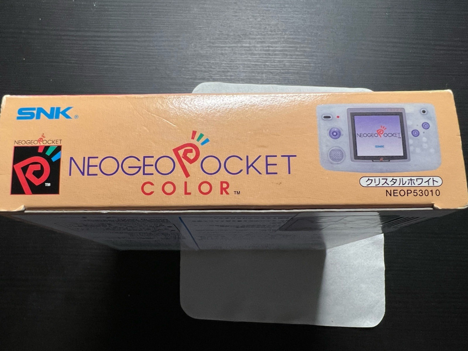 Neo Geo Pocket Color SNK Console Crystal White Comply In Box CIB