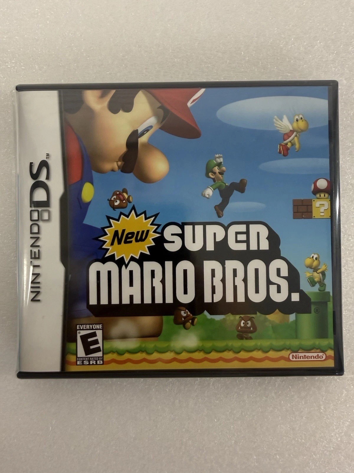 New Super Mario Bros Nintendo DS Complete CIB Manual & Inserts Tested Authentic