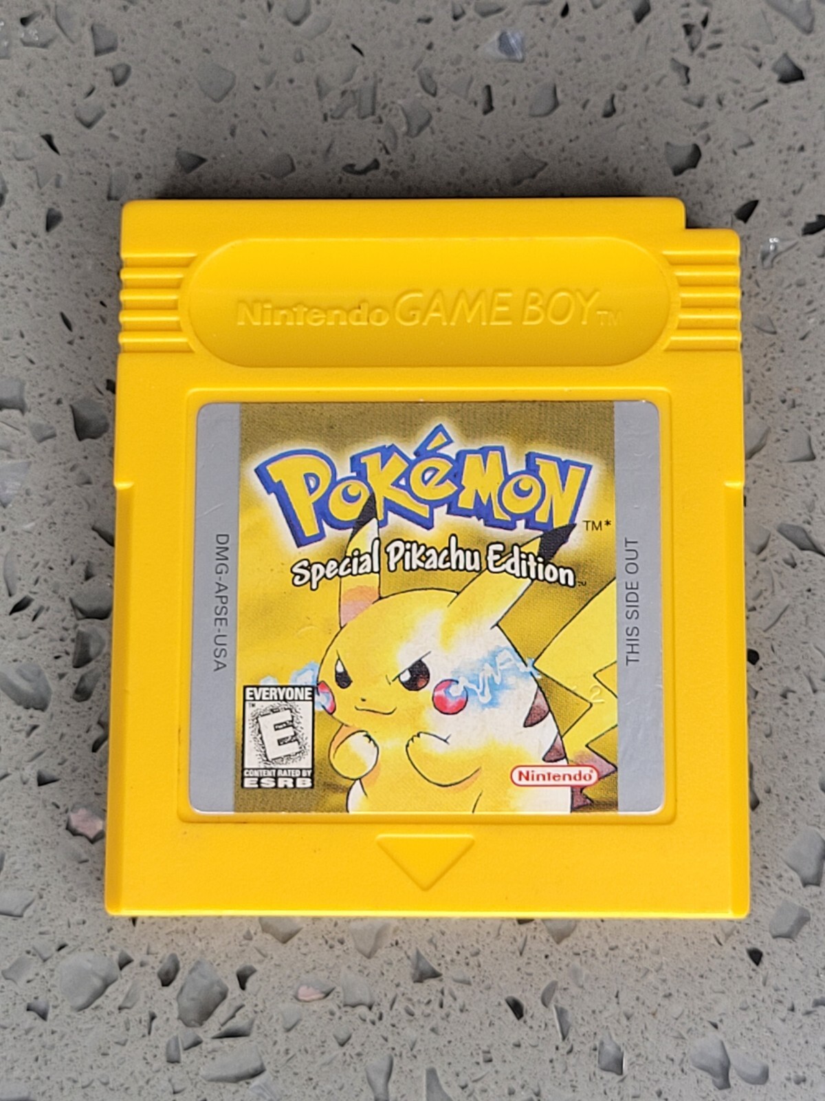 Pokemon Yellow Version: Special Pikachu Edition 1999 GameBoy. edition Number #12