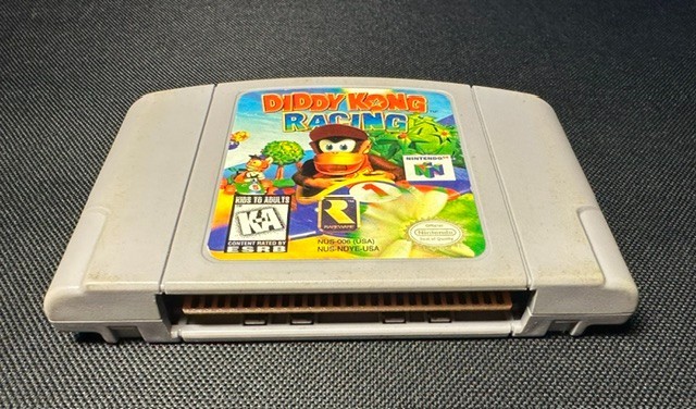 Diddy Kong Racing Nintendo 64 Game Tested/Works/Cleaned/ No Case & Manual