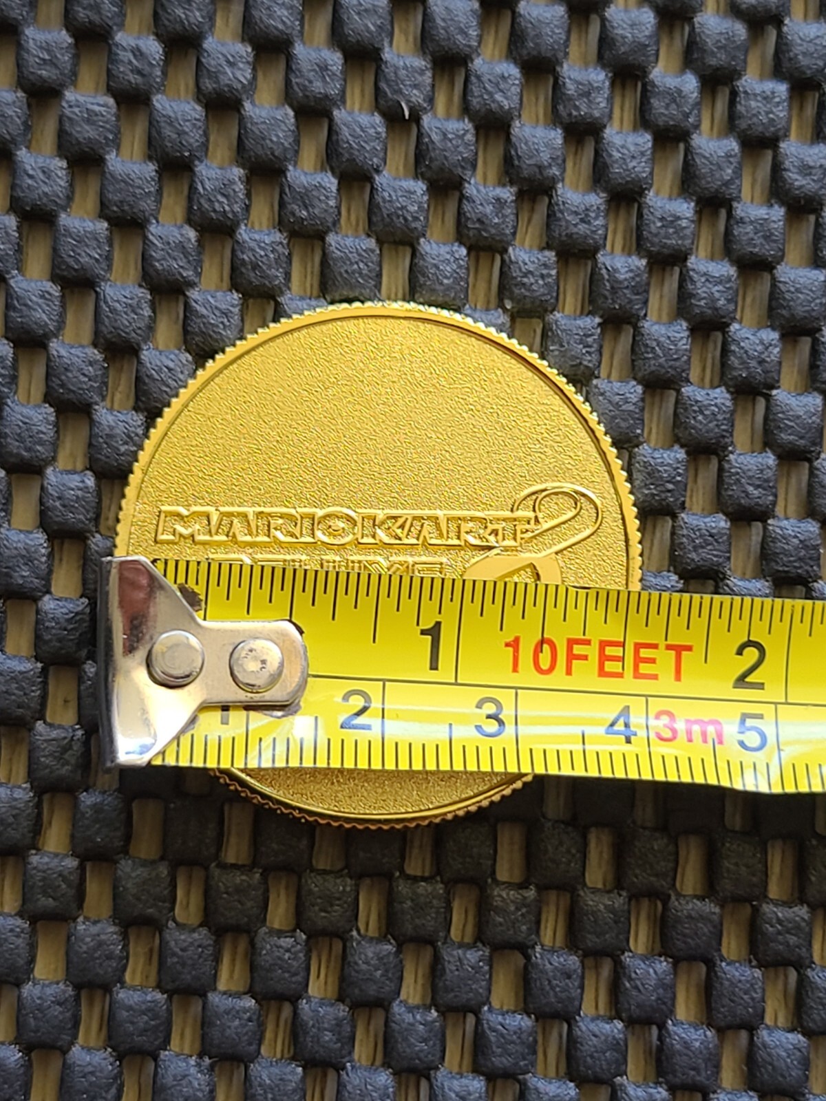 Nintendo Super Mario Coin Kart 8 Deluxe Switch Coin Medal Rare Promo SHELL CUP