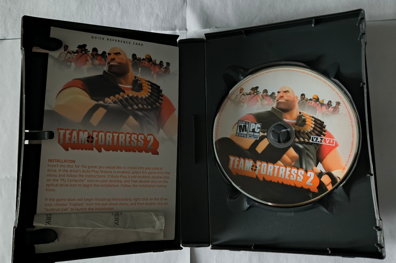 Team Fortress 2 – (Valve, 2008) – Standalone PC Game – CIB – Rare Out of Print