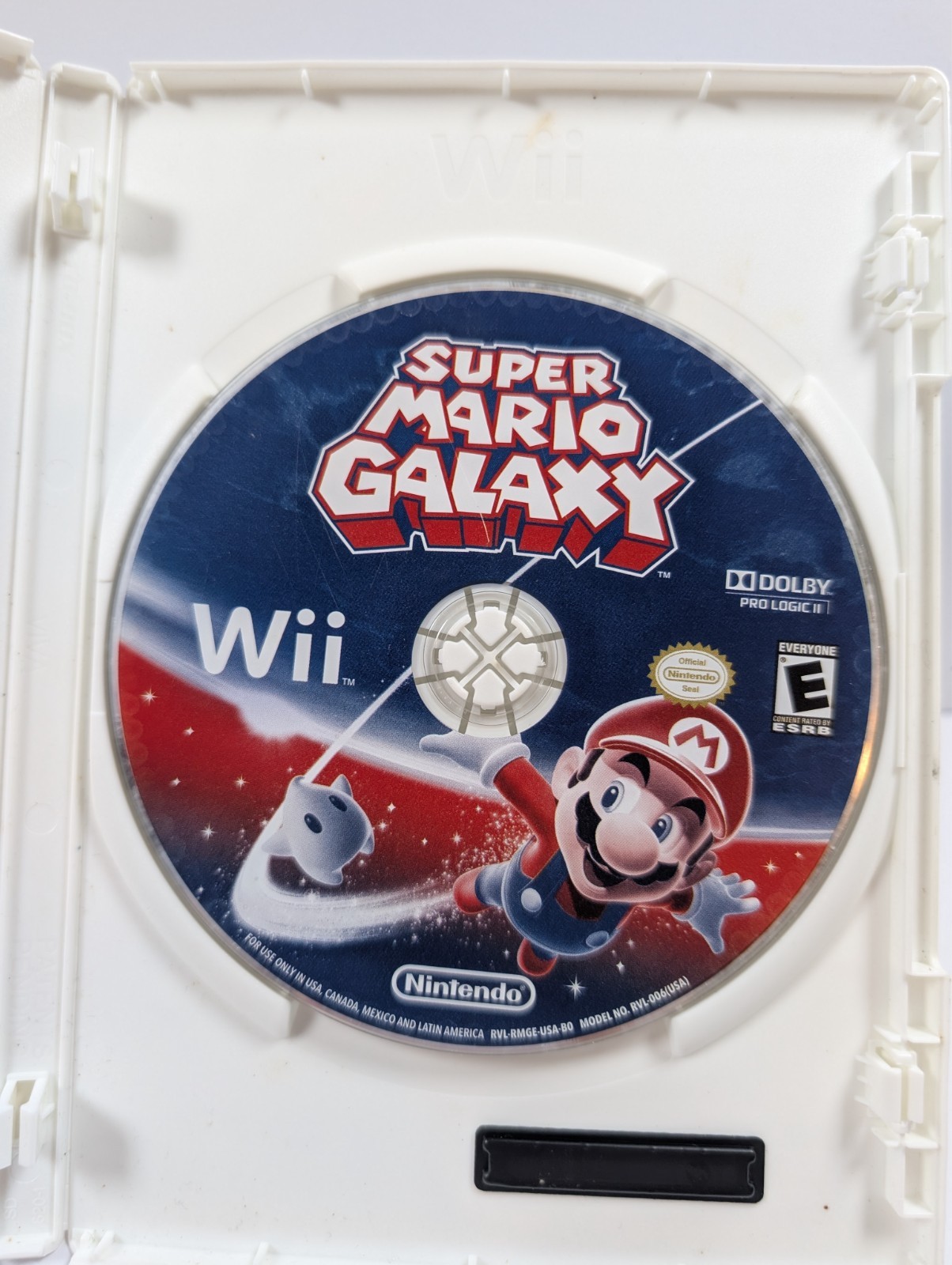 Nintendo Wii Super Mario Galaxy Nintendo Selects (Nintendo WII, 2011) Nice Disc