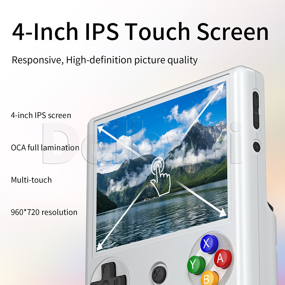 RG406V Anbernic Gray Retro Handheld Game Console Android 13 WIFI 4-inch 256GB