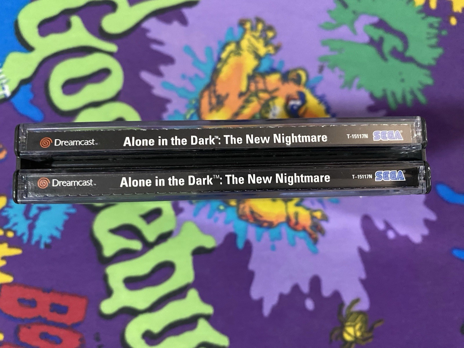 Alone in the Dark: The New Nightmare (Sega Dreamcast, 2001) w/Manual