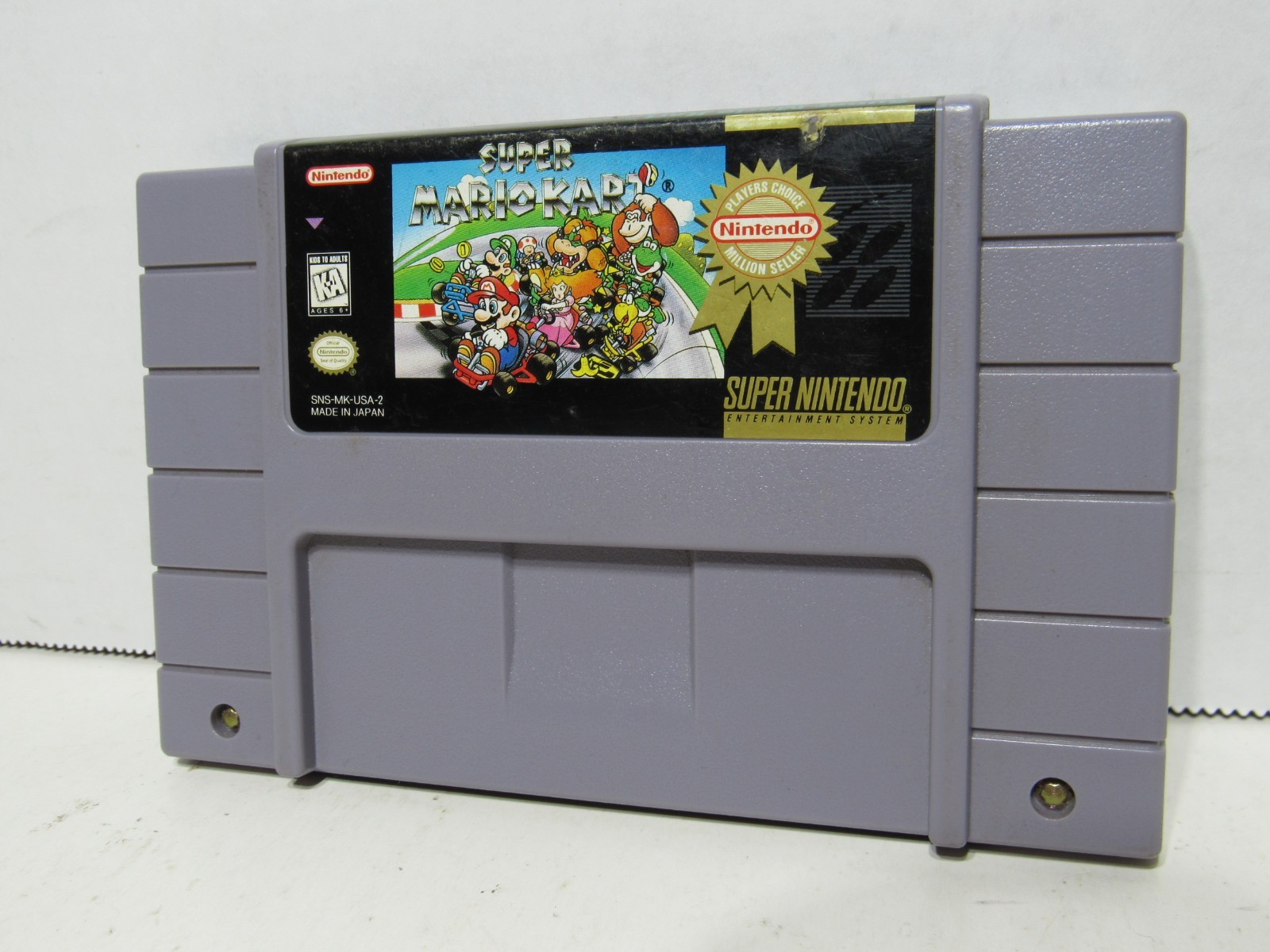 Super Mario Kart (Nintendo SNES, 1992) Cart Only – Authentic & Tested
