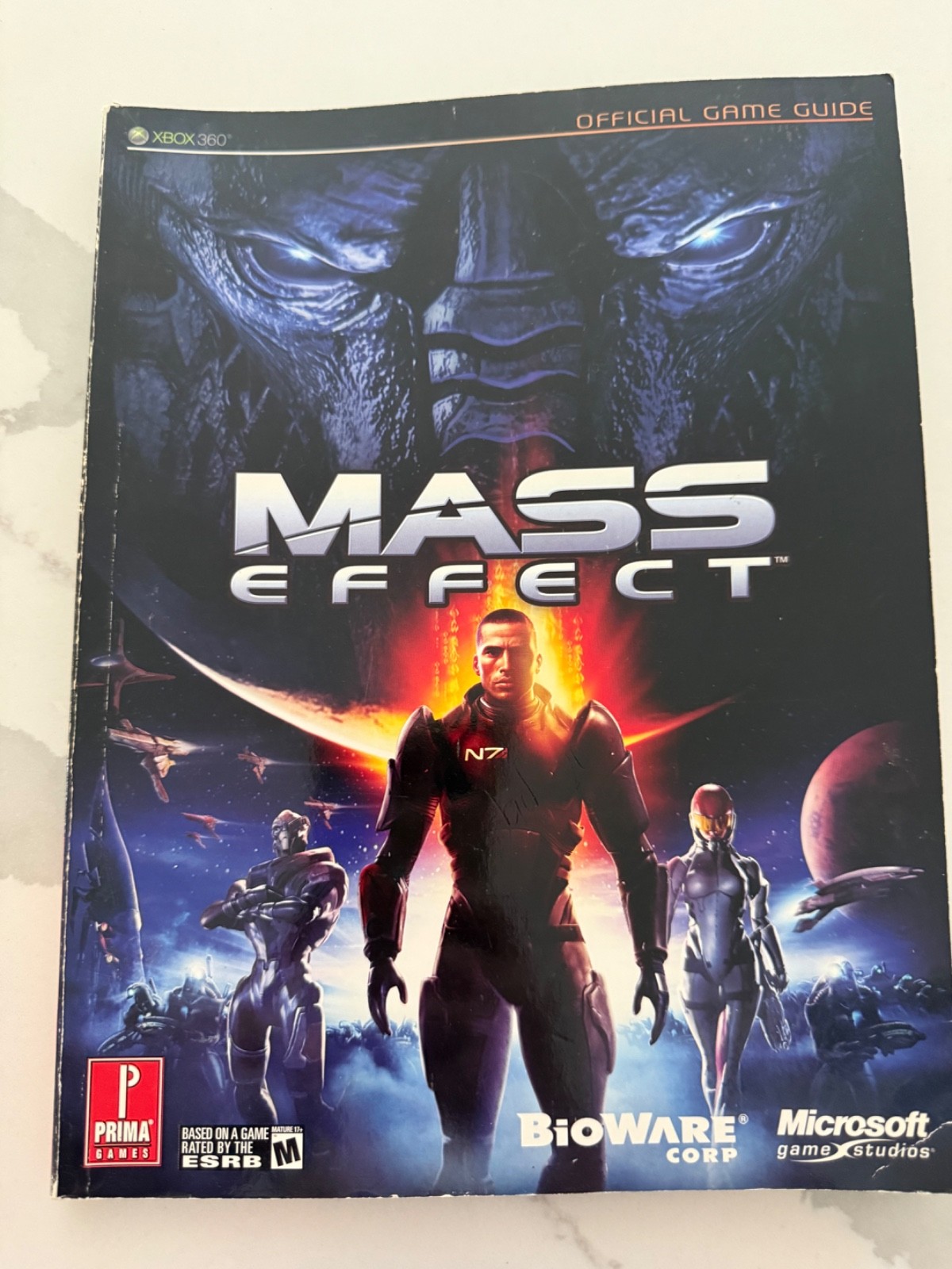 Bioware Mass Effect Prima Official Strategy Game Guide Xbox 360