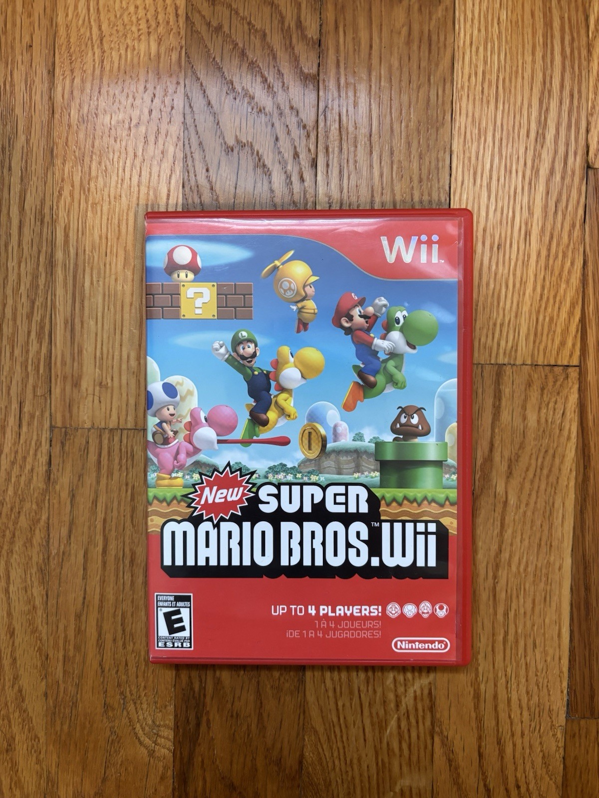 New Super Mario Bros. Wii (Nintendo Wii, 2009) Complete CIB Tested with Manual