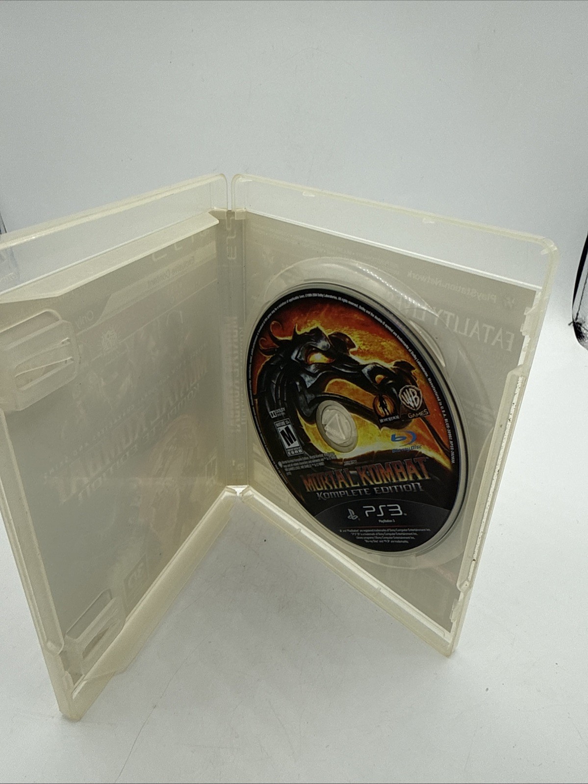 Mortal Kombat — Komplete Edition (Sony PlayStation 3, 2012) Tested NO Manual!