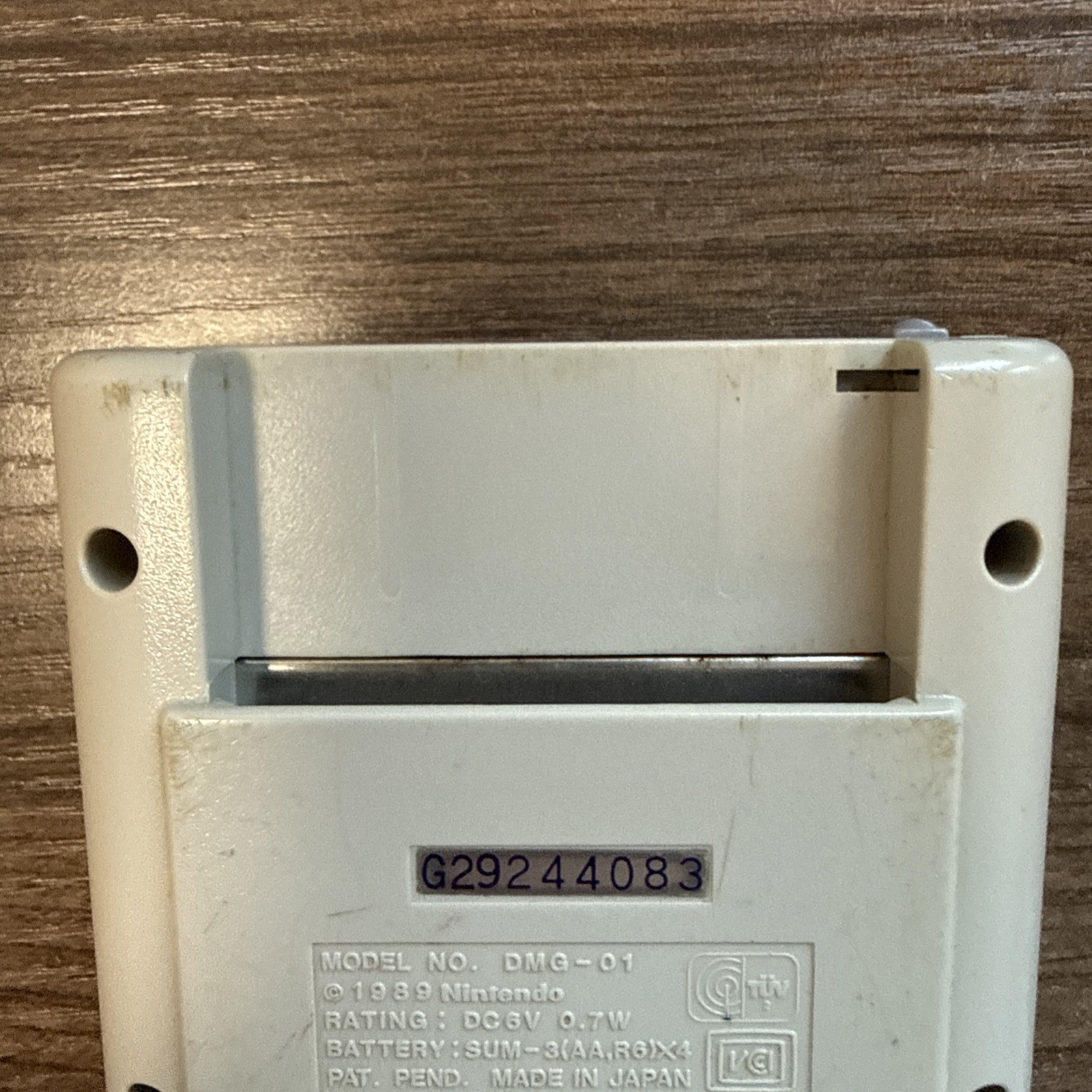 1989 Nintendo Game Boy DMG-01 Original