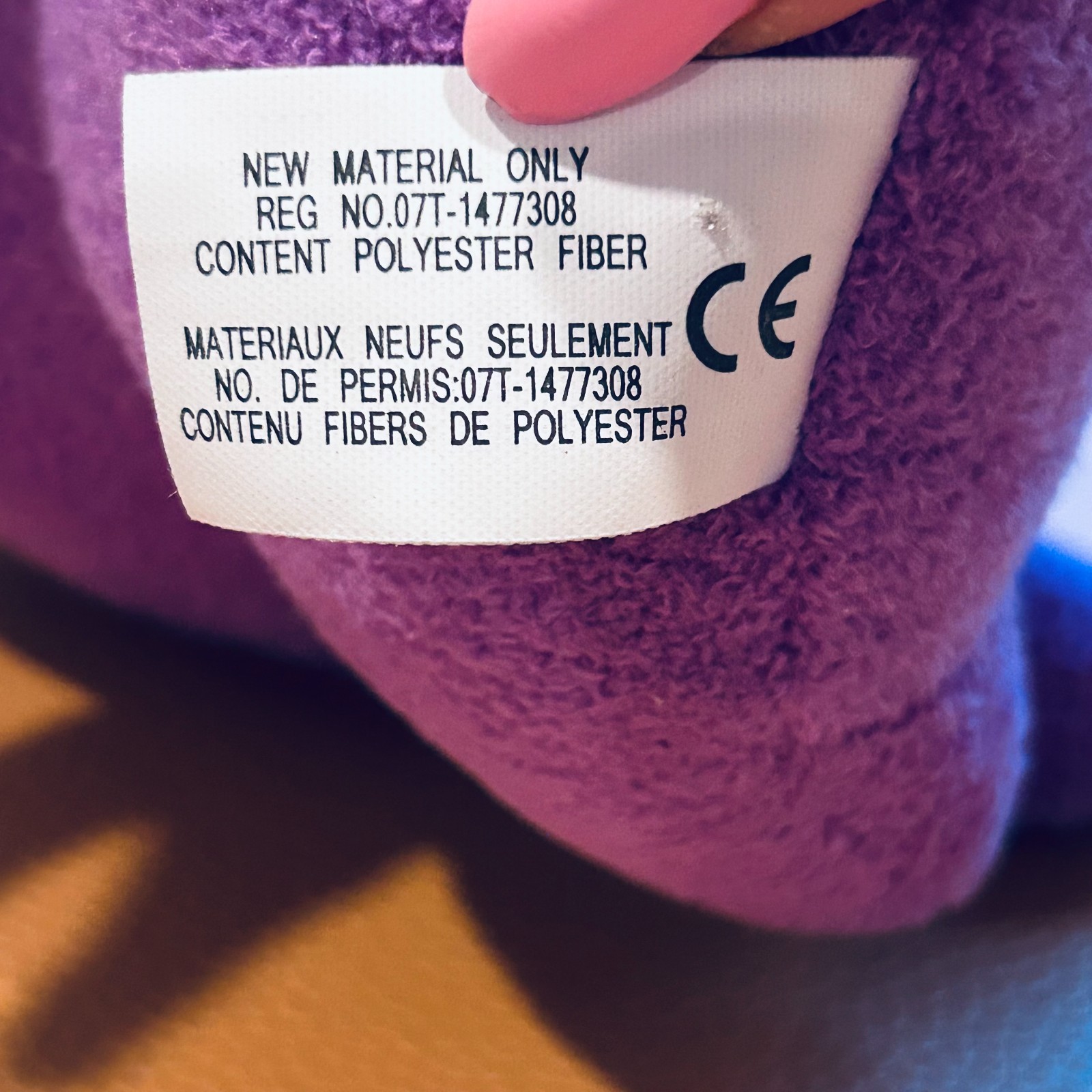Starcraft Carbot Zergling Plush Toy Purple Blizzard 2016 7″ RARE Excellent!!!