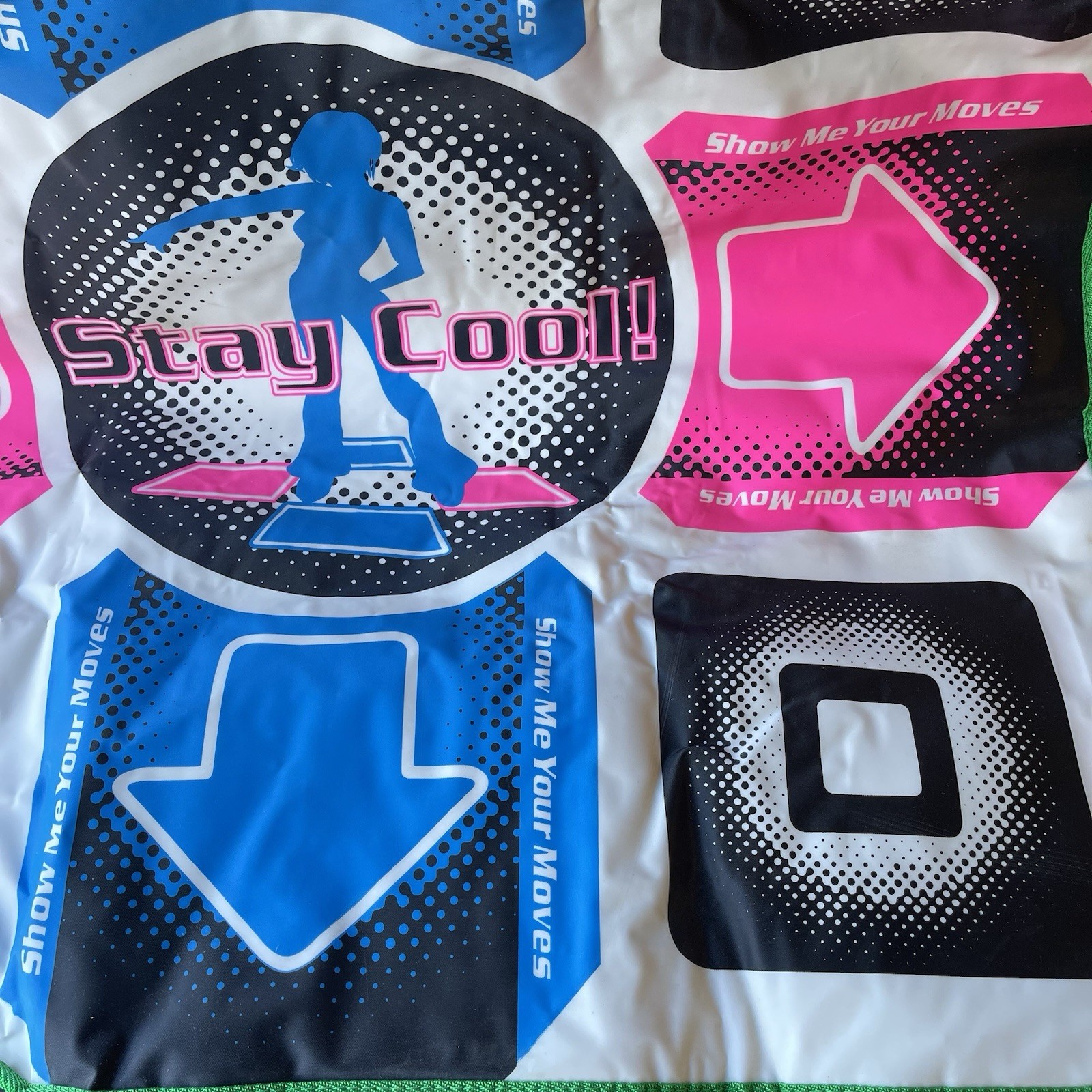 Dance Revolution DDR Pad for PlayStation PS1 PS2 Stay Cool Wired Game Mat in Box