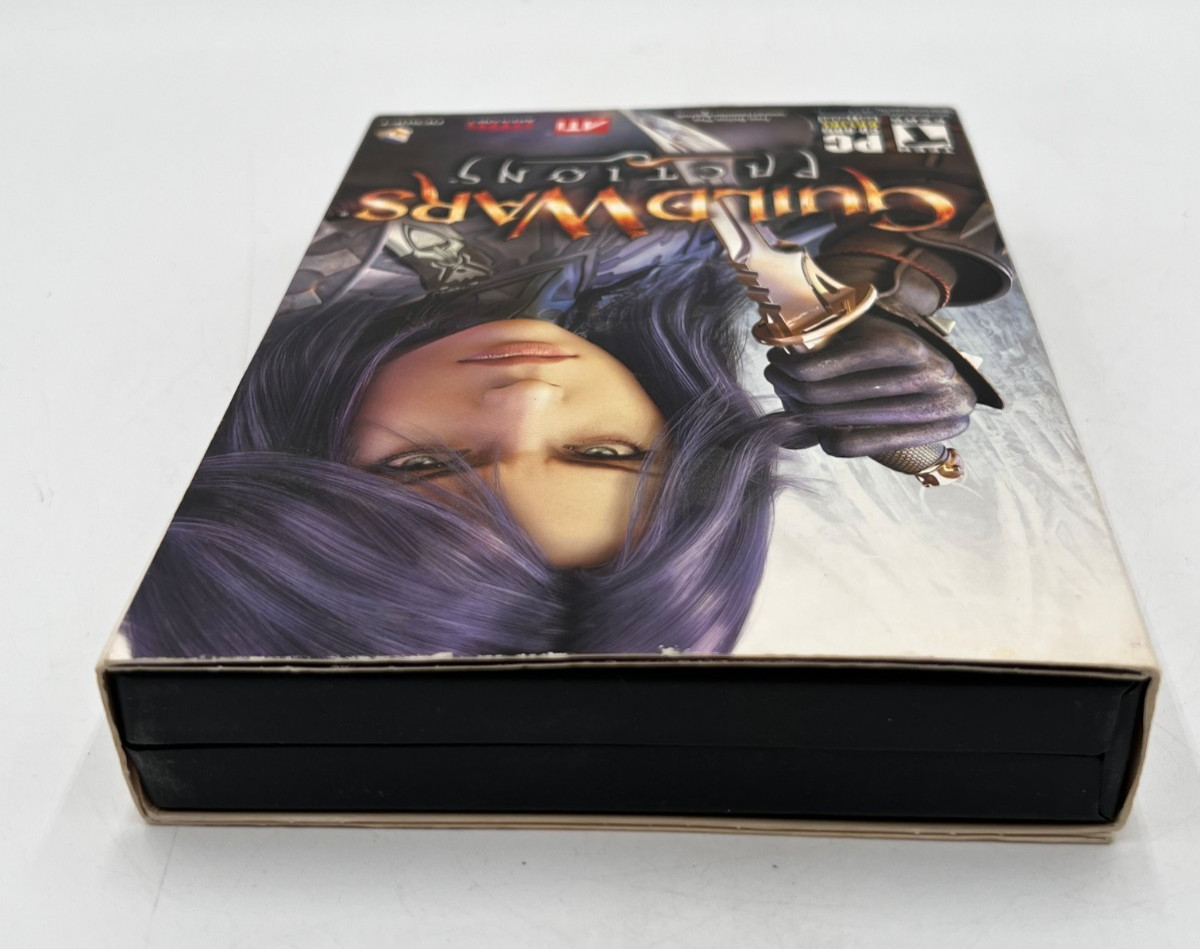 Guild Wars Factions PC Big Box Complete RPG Game NCSoft ArenaNet Vintage