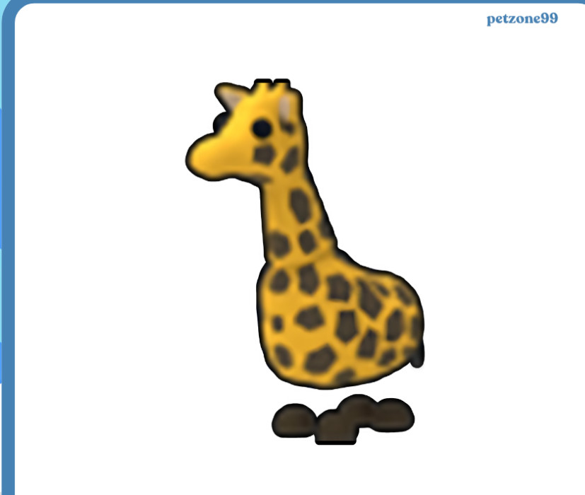 adopt me pets for sale new born no pot giraffe untouched no tricks no tasks done