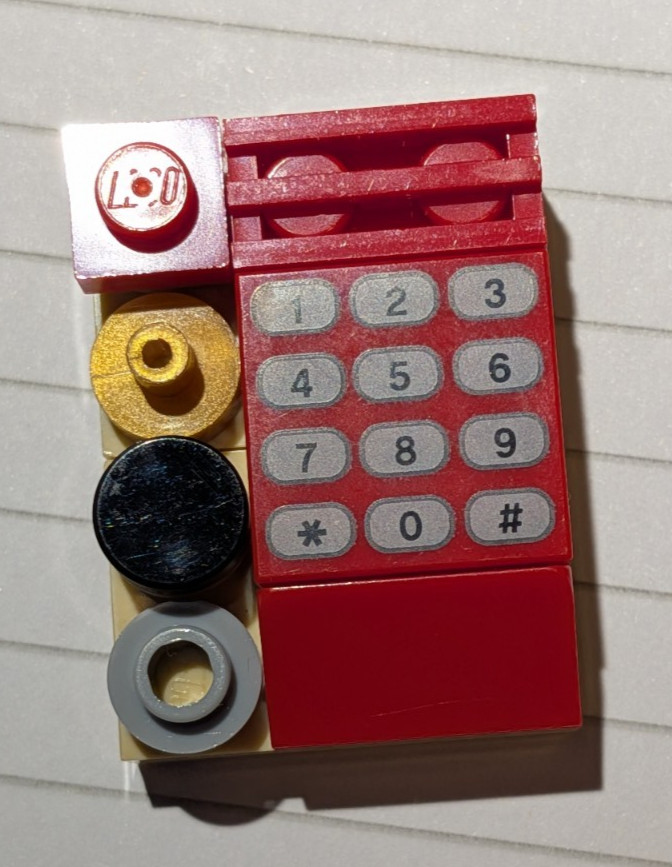 Incomplete LEGO Dimensions E.T. Extra Terrestrial Fun Pack 71258 Phone from the