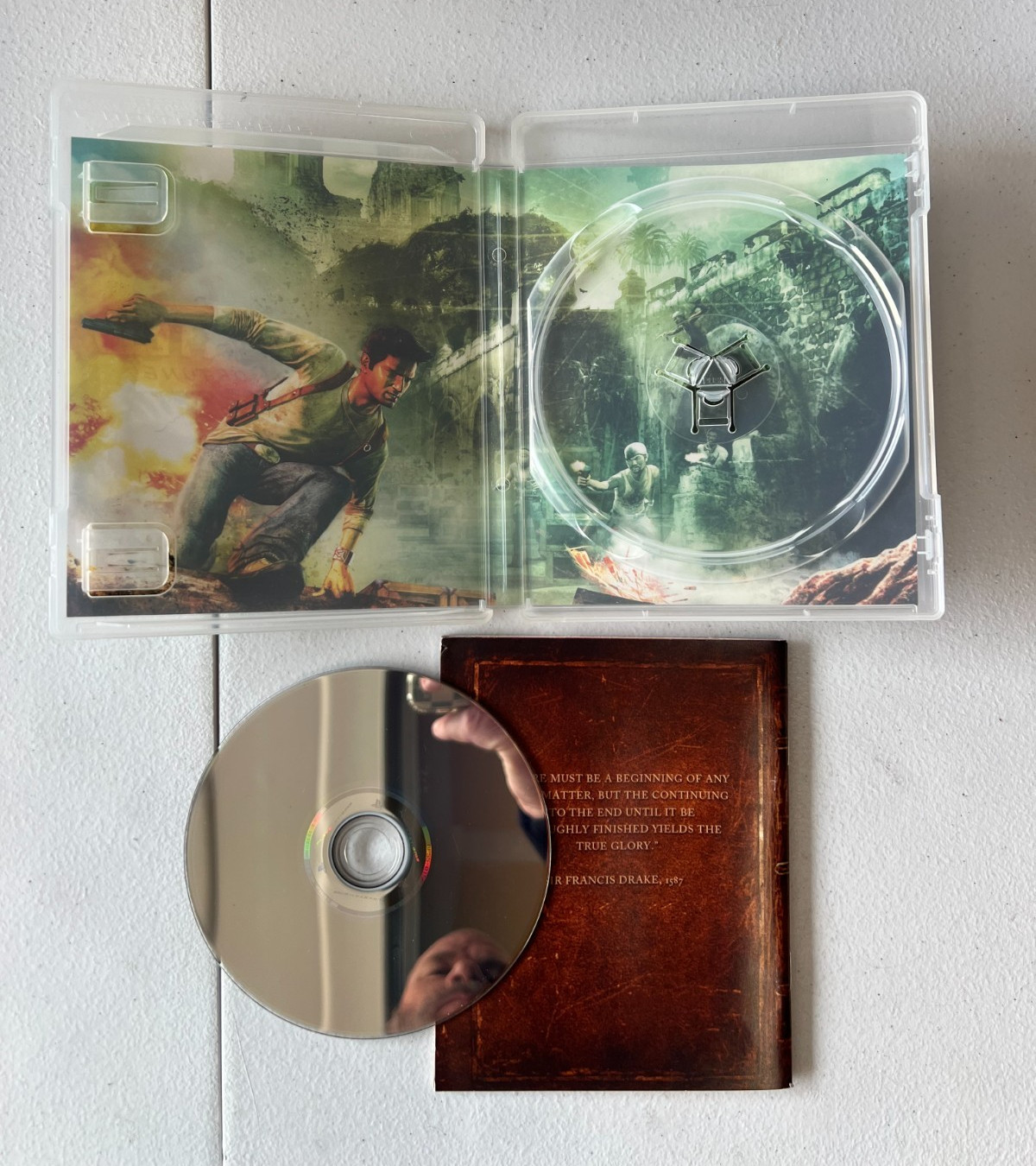 Uncharted: Drake’s Fortune (Sony PlayStation 3, 2007) PRISTINE