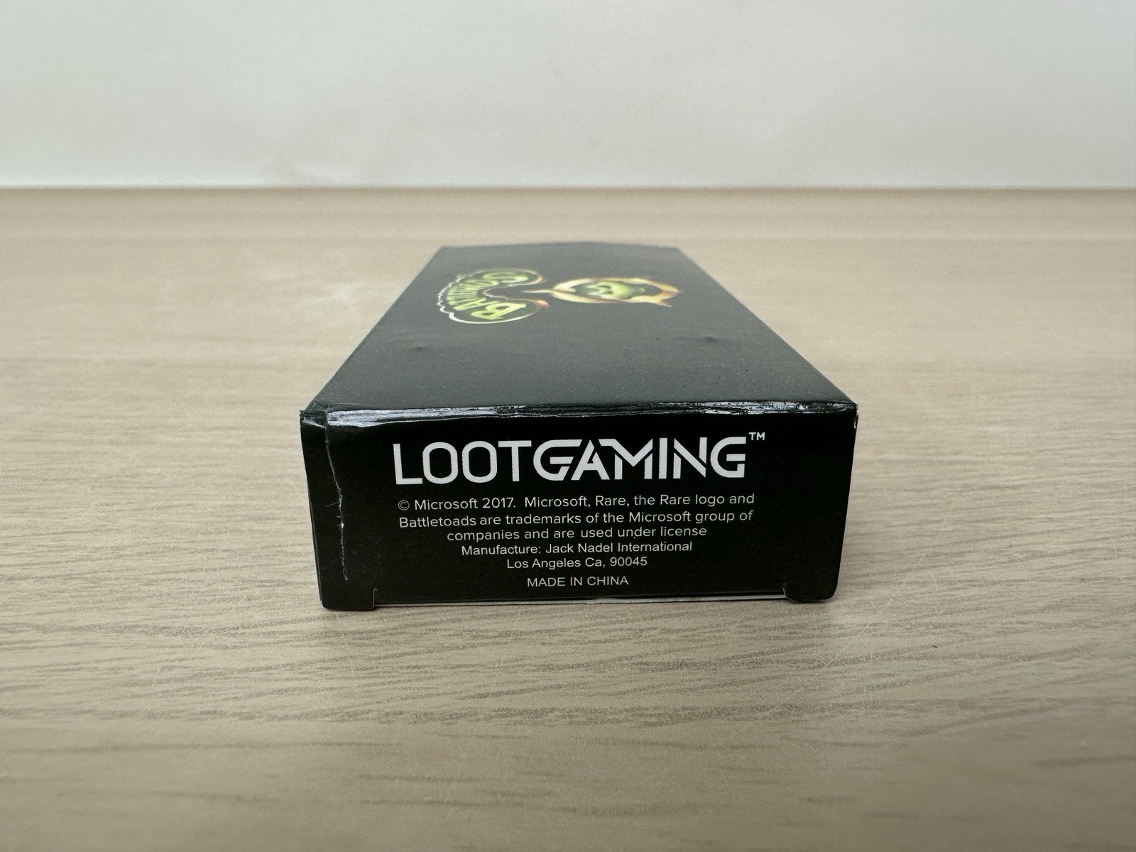 Loot Crate Battletoads Belt Buckle Microsoft 2017 Rare Golden Green Exclusive