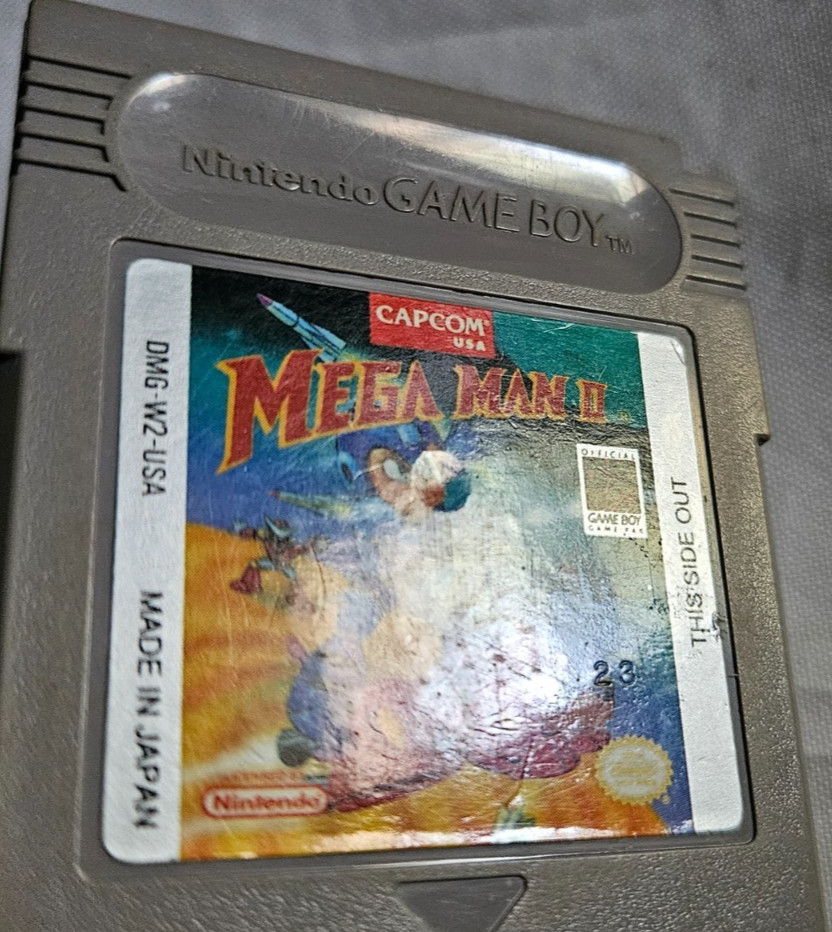 Mega Man II 2 Cartridge Only Authentic Nintendo GameBoy USA 1992 Game Boy Capcom