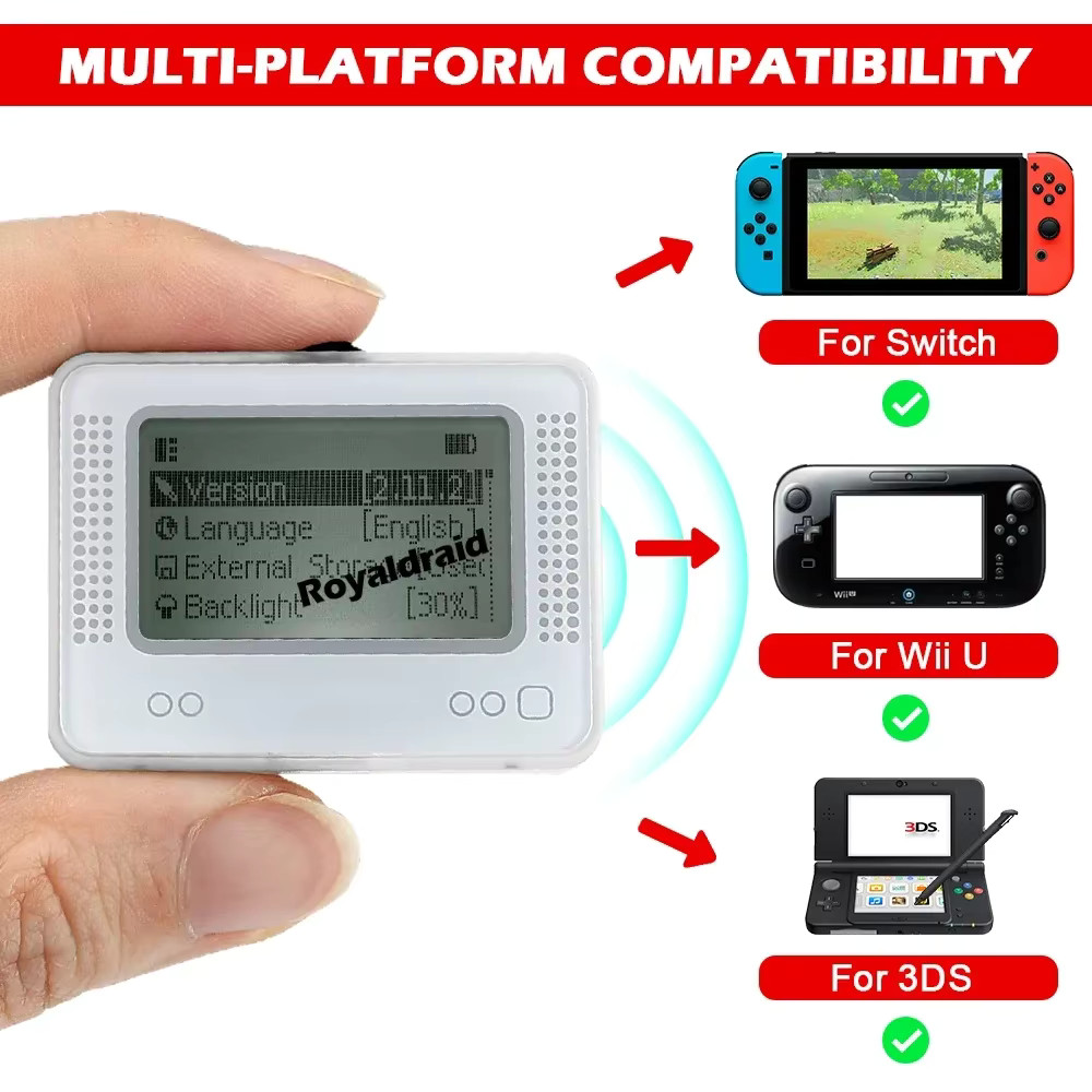 For Amiibo Emulator Bluetooth-Compatible Emulator for Nintendo Switch 3DS Wii U