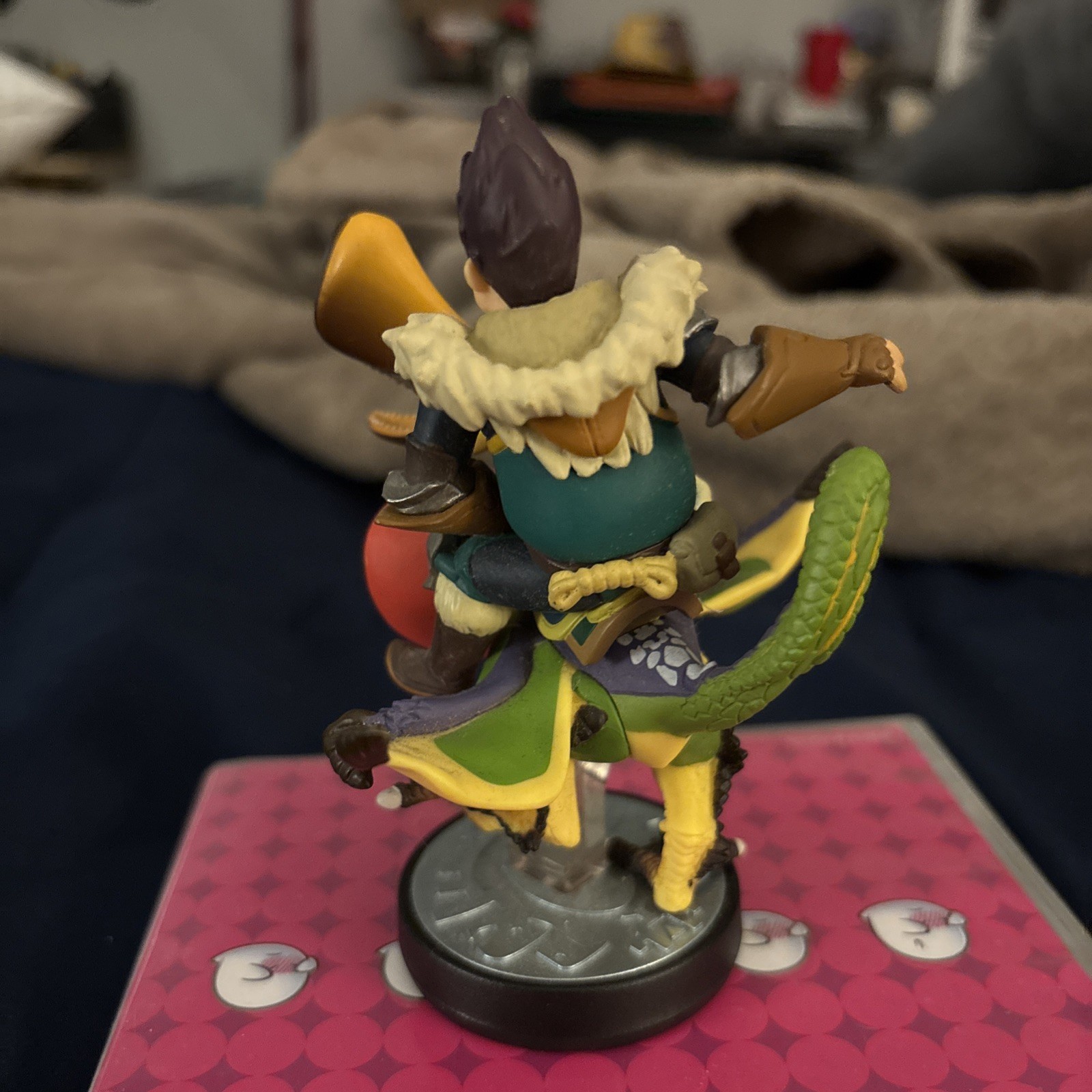 Monster Hunter Stories Capcom Amiibo Qurupeco & Dan Game Figure Japan Sealed