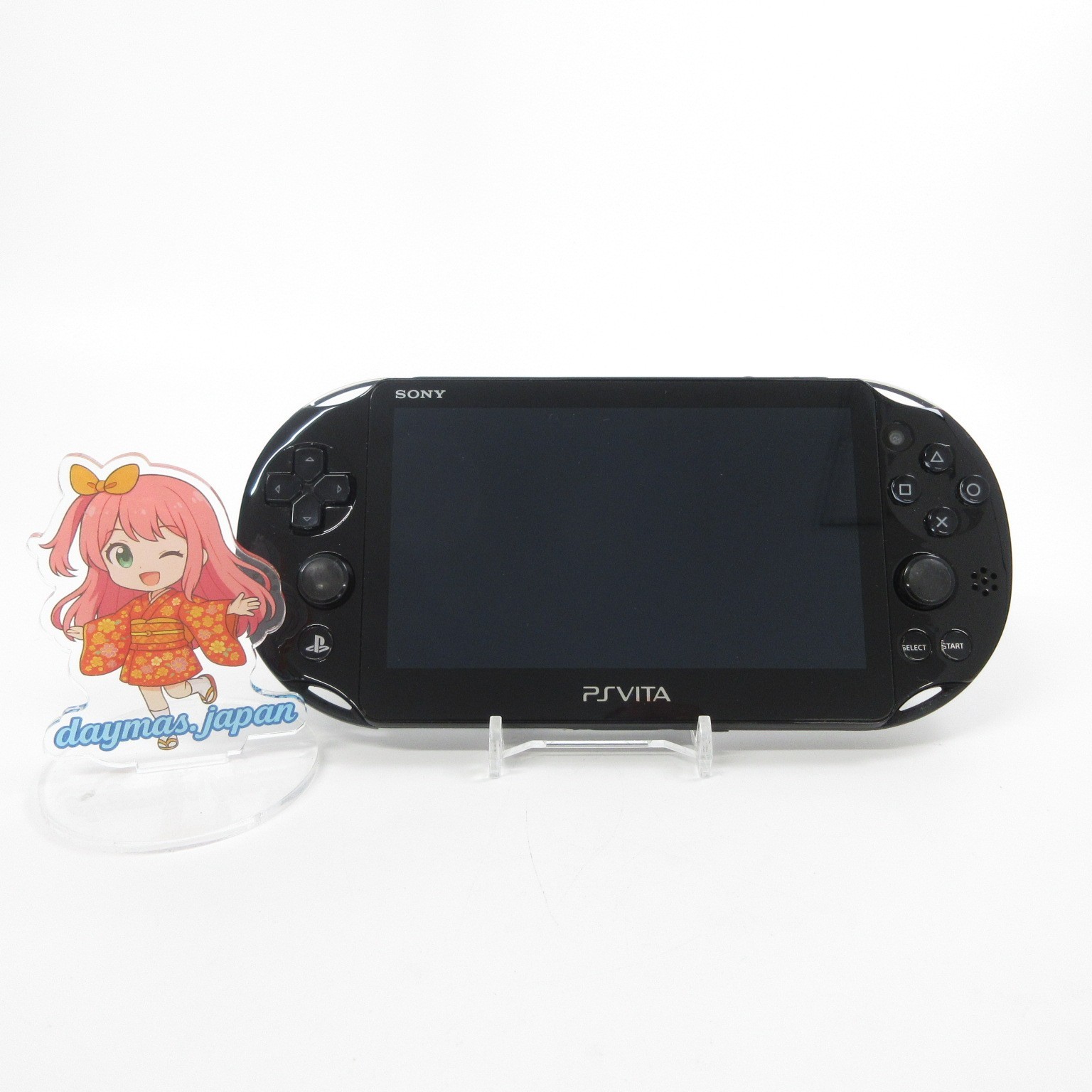 【Very Good】Sony PS Vita PCH-2000 Black Wi-Fi Model Console only #ReRe/08/0617/02