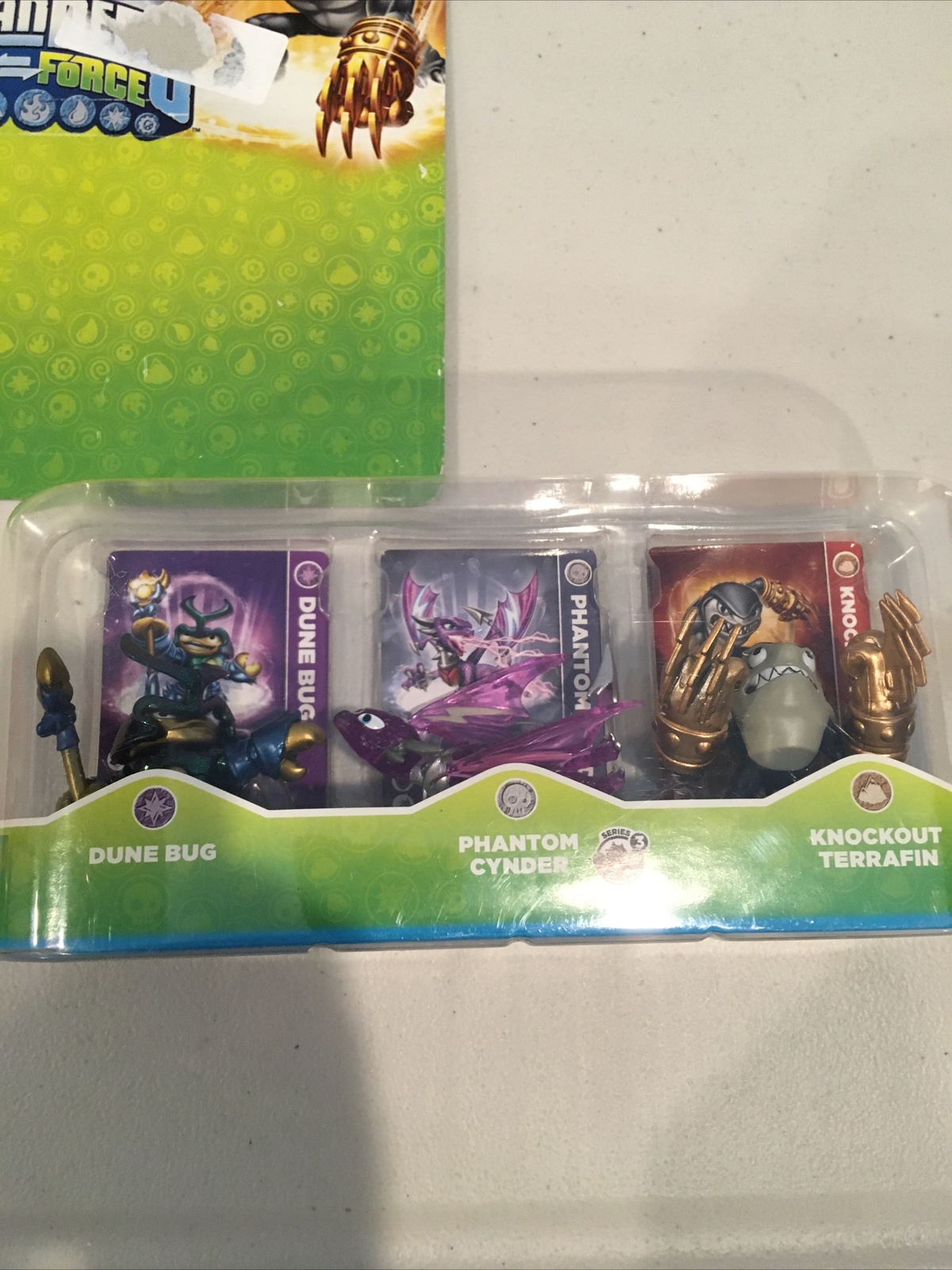 Skylanders SWAP Force Triple Pack: Dune Bug-Phantom Cynder-Knockout NEW!!!
